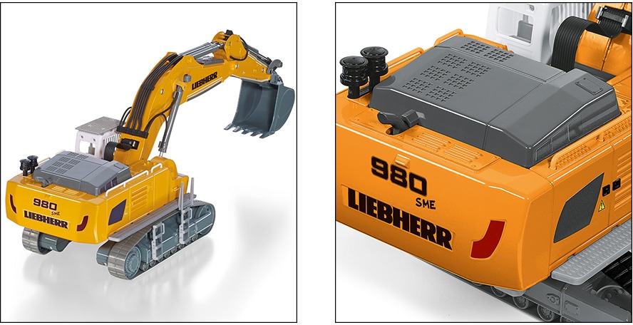 Siku RC-Bagger »SIKU Control, Liebherr R980 SME (6740)«, mit LED-Lichtern