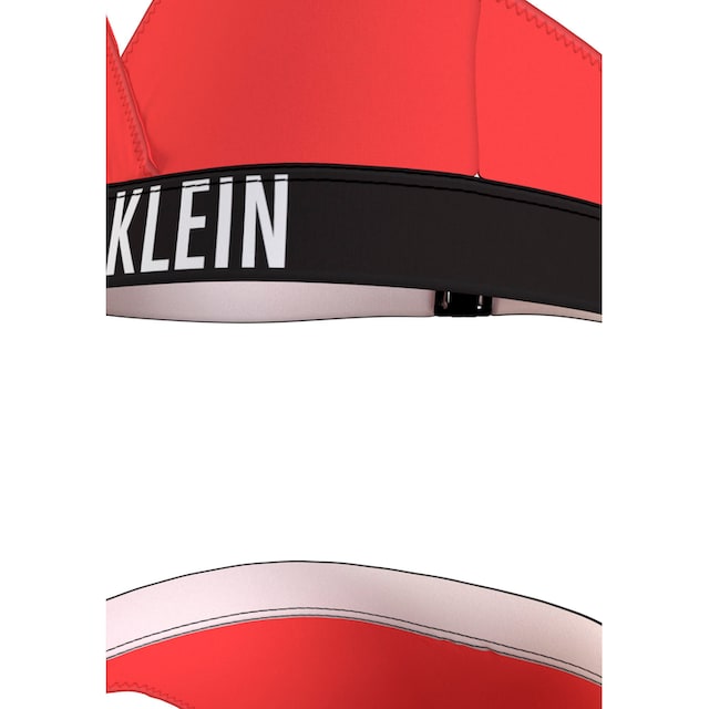 Calvin Klein Swimwear Triangel-Bikini »CROSSOVER TRIANGLE BIKINI SET«, in unifarbener  Optik kaufen bei OTTO