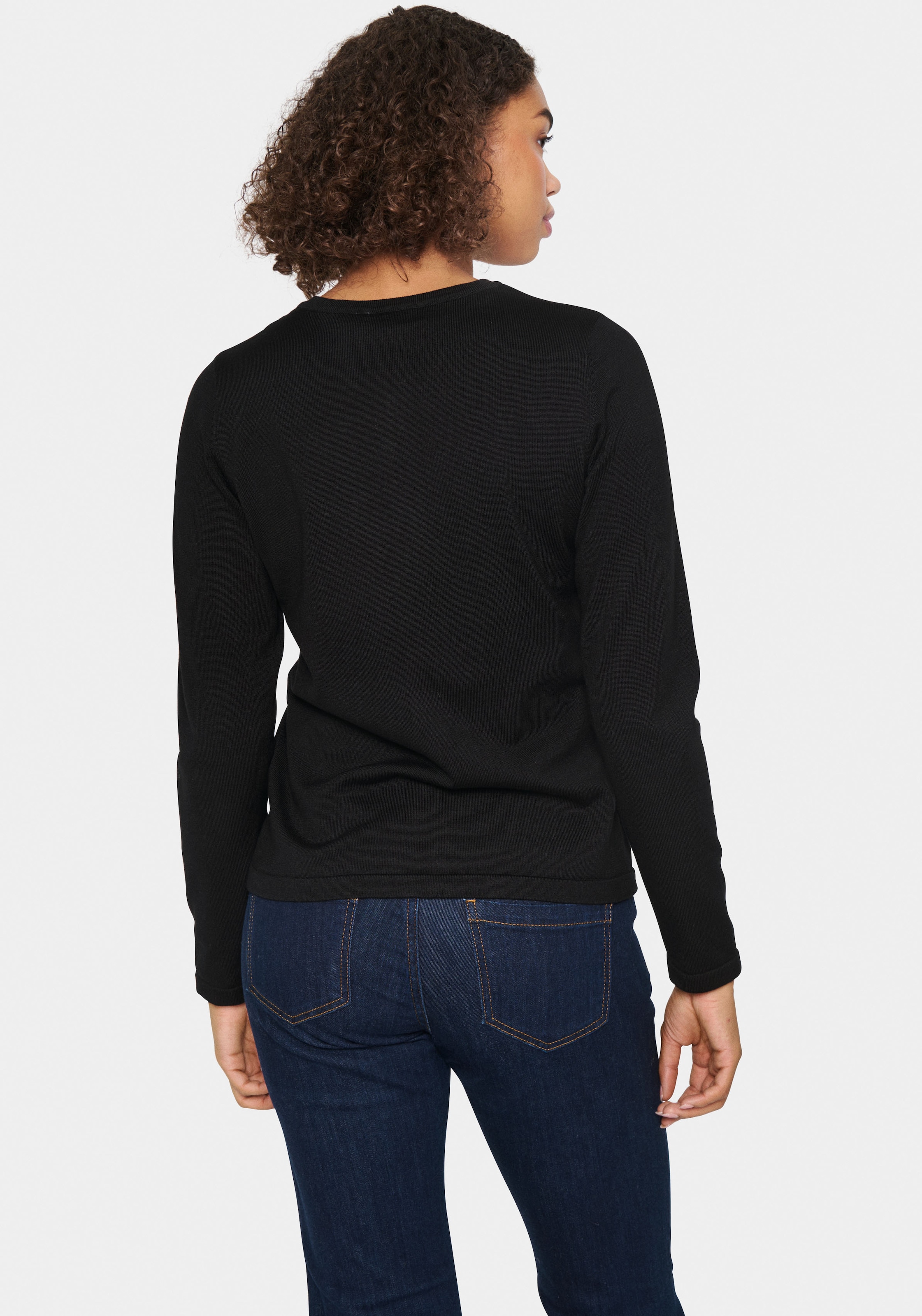 Saint Tropez Strickjacke »JemmaSZ Cardigan«, mit Zierknöpfen