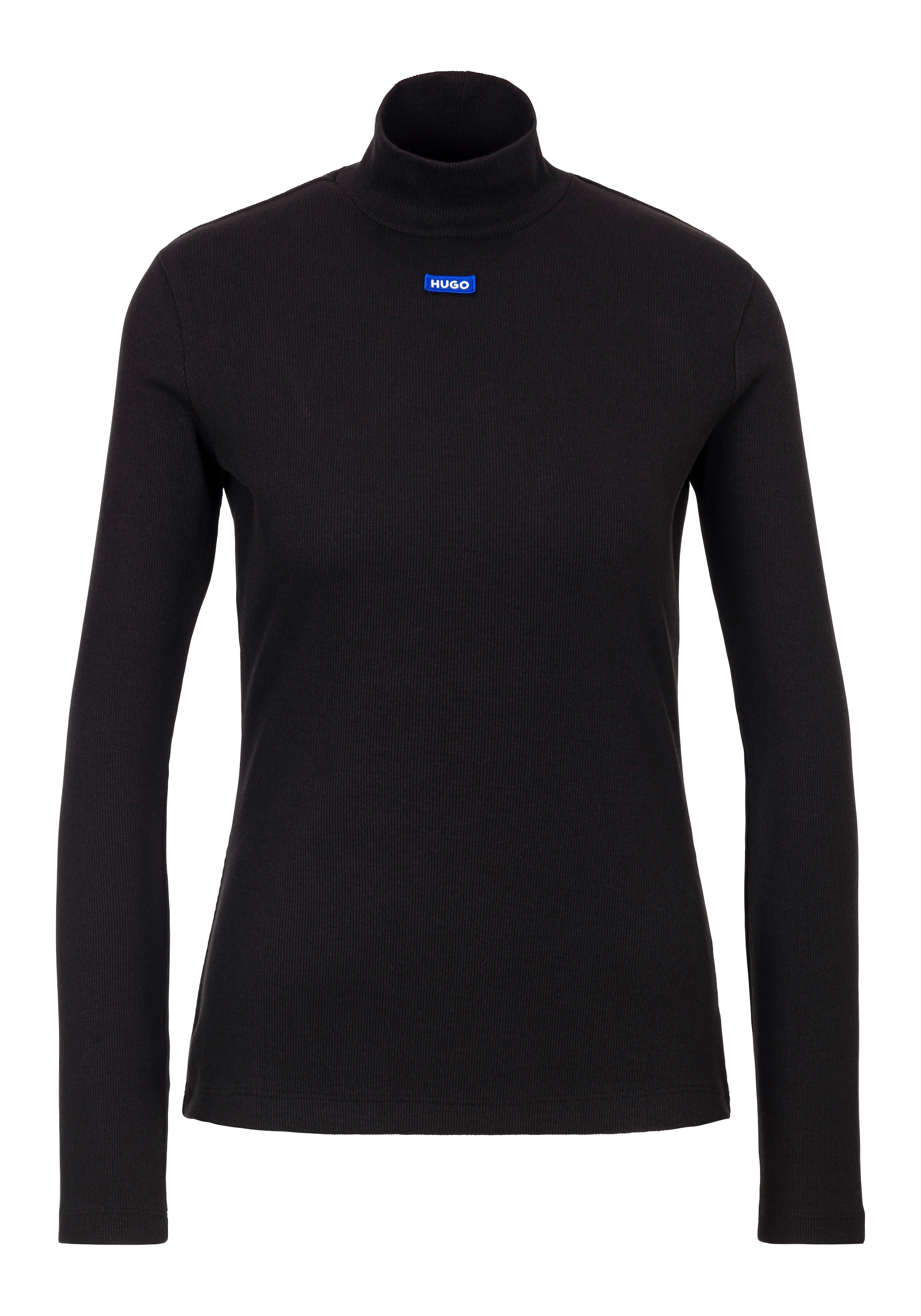 HUGO Blue Longsleeve »Easy Longsleeve« mit Stehkragen