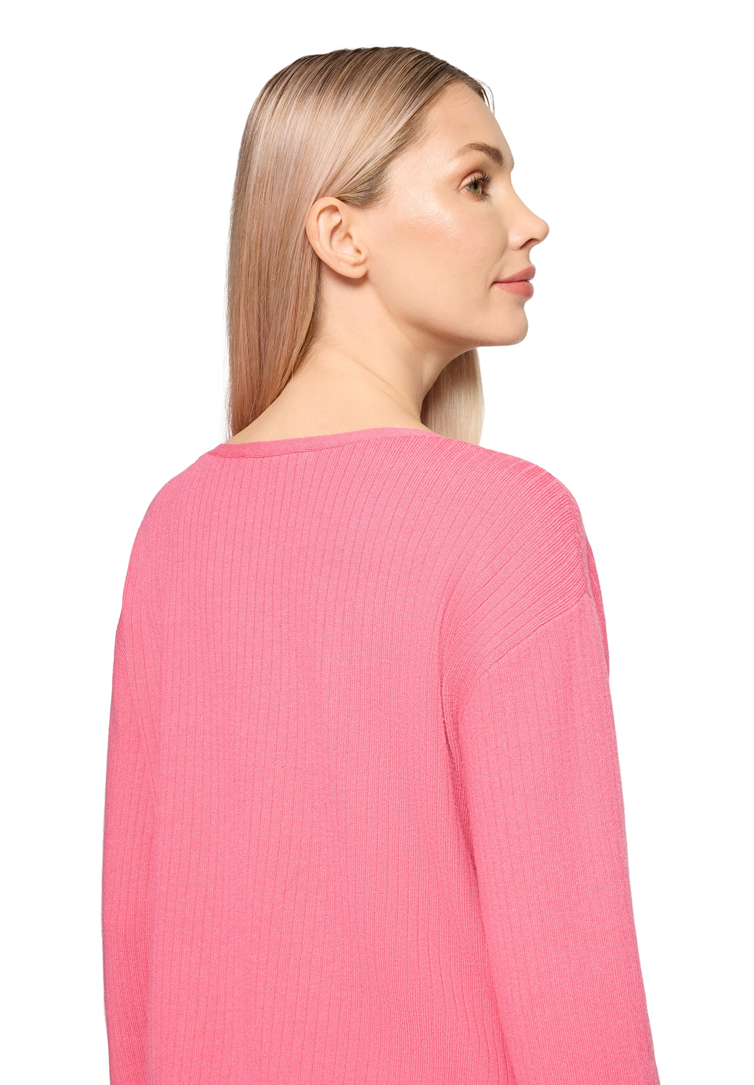 Betty Barclay Rundhalspullover »Feinstrickpullover mit V-Ausschnitt«