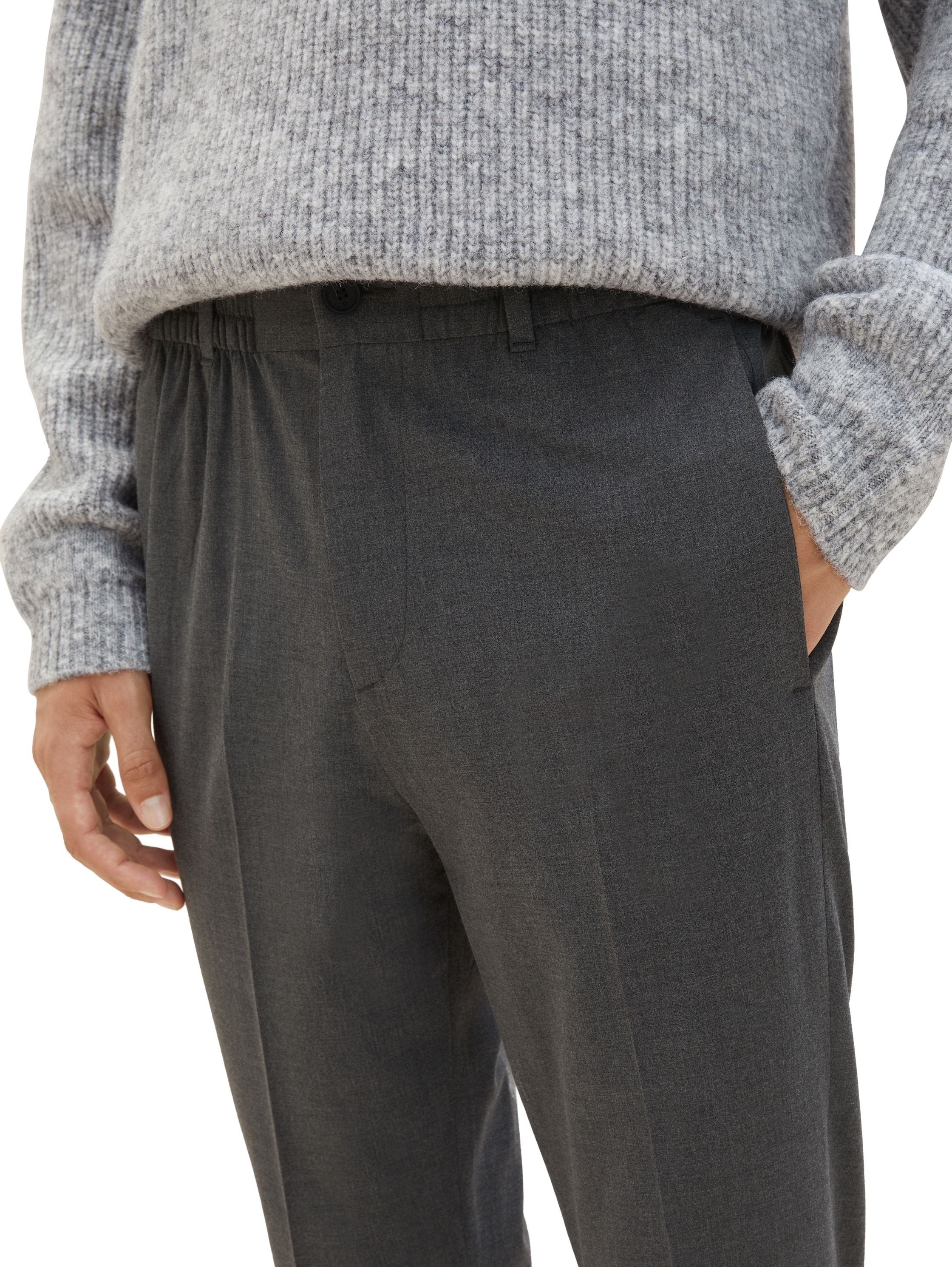 TOM TAILOR Denim Chinohose, mit Stretchbund