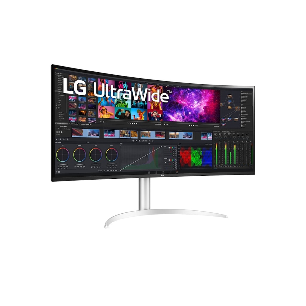 LG Curved-OLED-Monitor »40 Nano IPS Curved UltraWide Monitor«, 100,83 cm/39,7 Zoll, 5120 x 2160 px, 5 ms Reaktionszeit