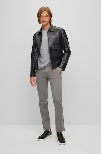 BOSS ORANGE Webhose »Slim«, mit aufgesticktem Logo
