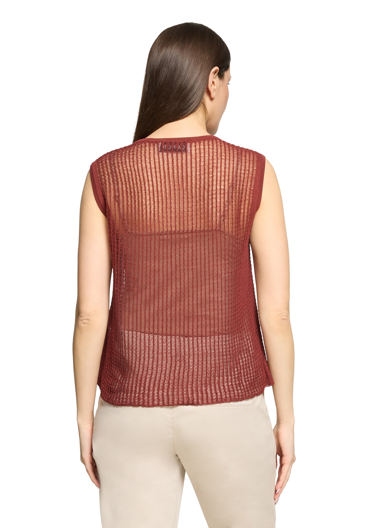 Cartoon Kurzarmpullover »Strick-Top mit Rundhalsausschnitt«
