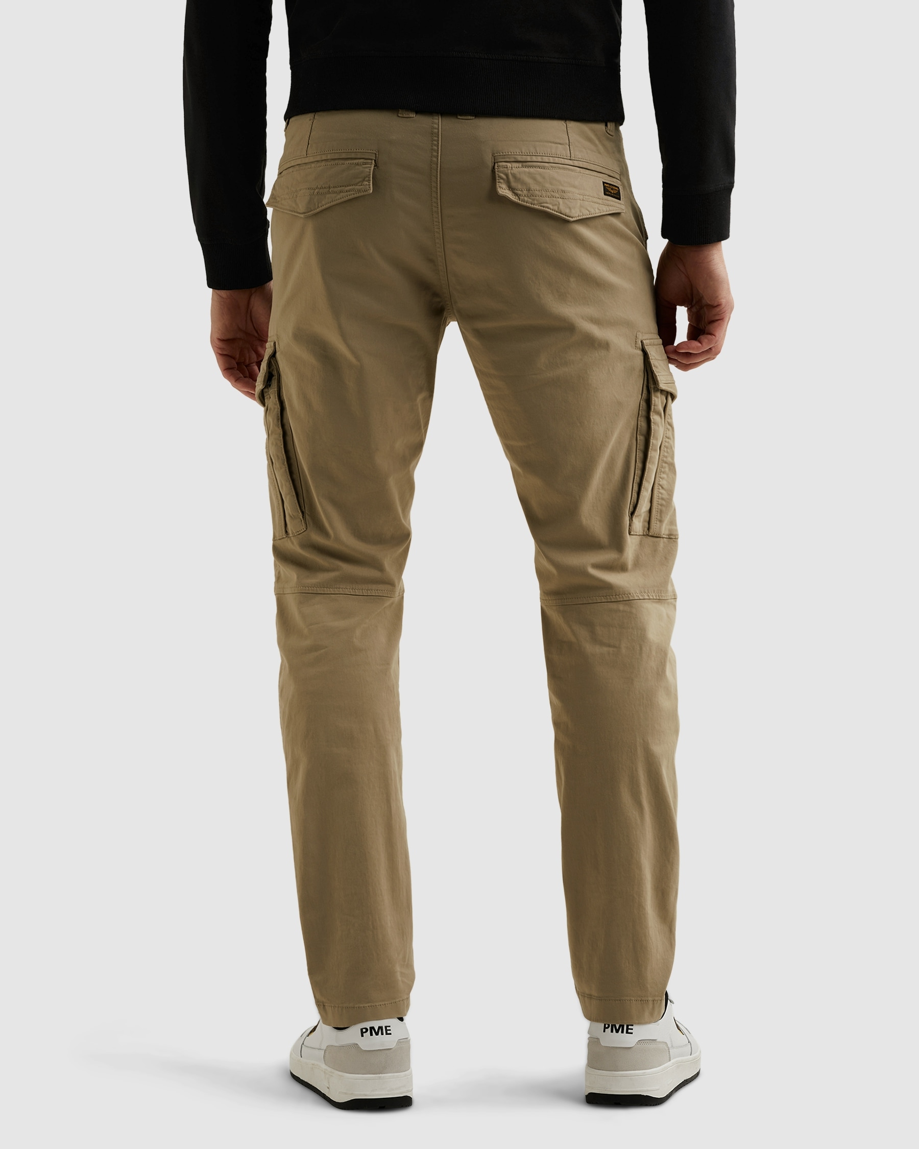 PME LEGEND Cargohose »Nordrop Stretch Twill«  mit Logo Stickerei