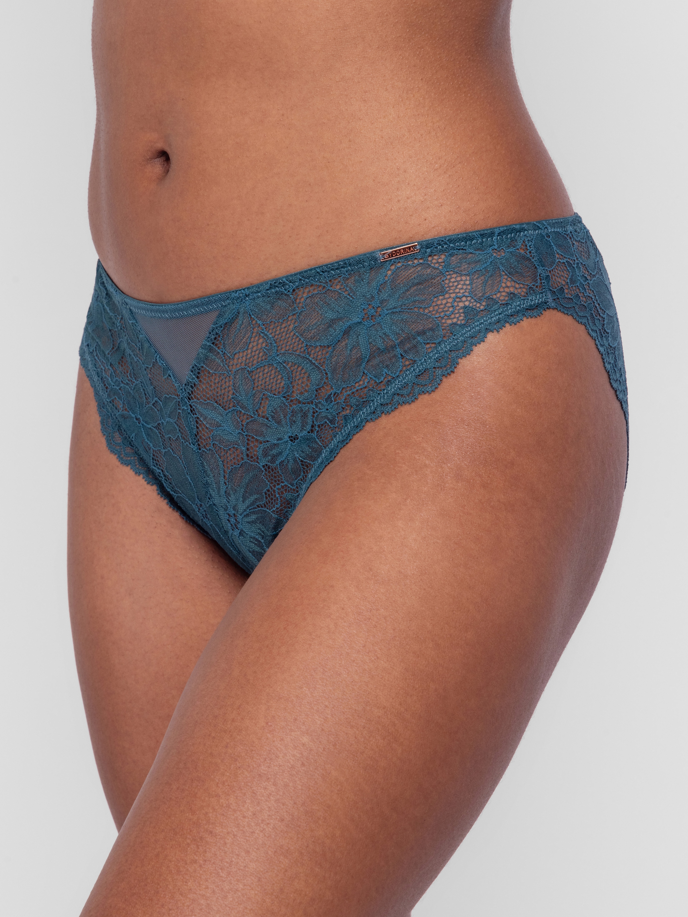 Dorina Slip »Jemma BRIEF« florale Spitze, Mesh, elastisch, feminin