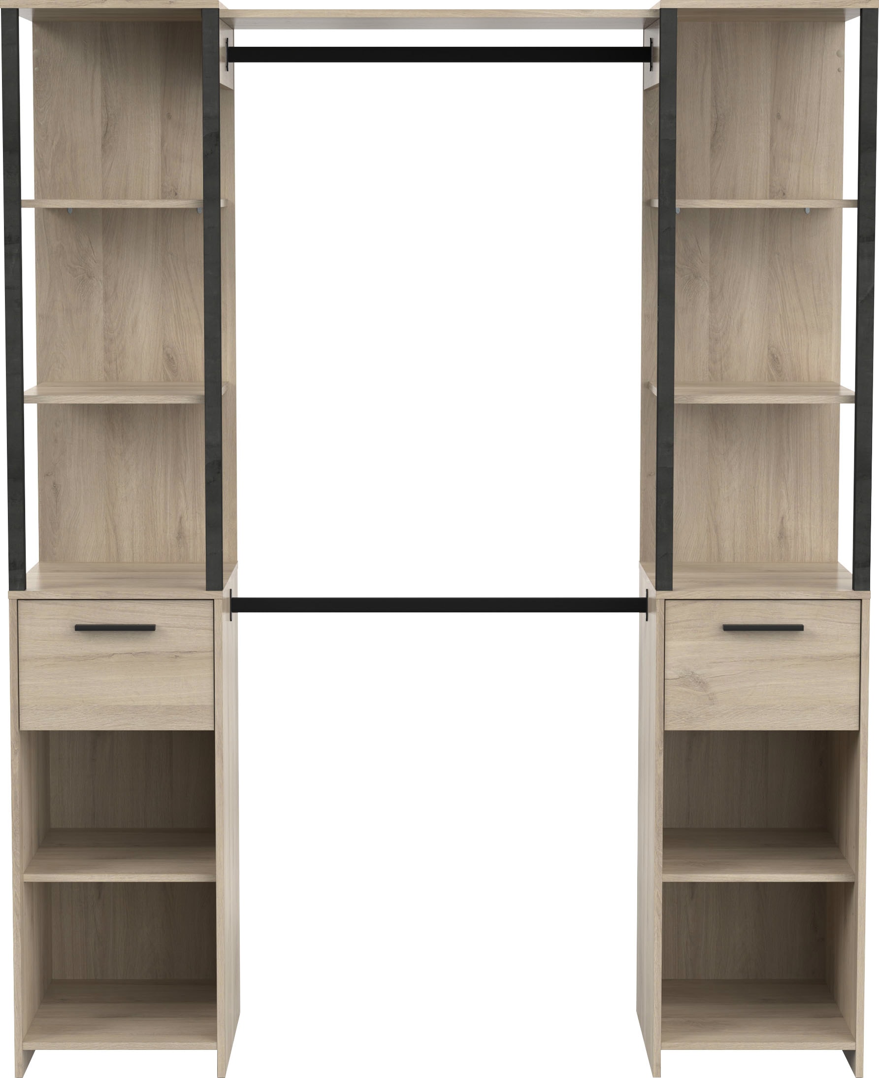 Demeyere GROUP Vorhang-Schrank »Gary«, (B/H/T ca. 160/200/50cm), platzsparendes Design