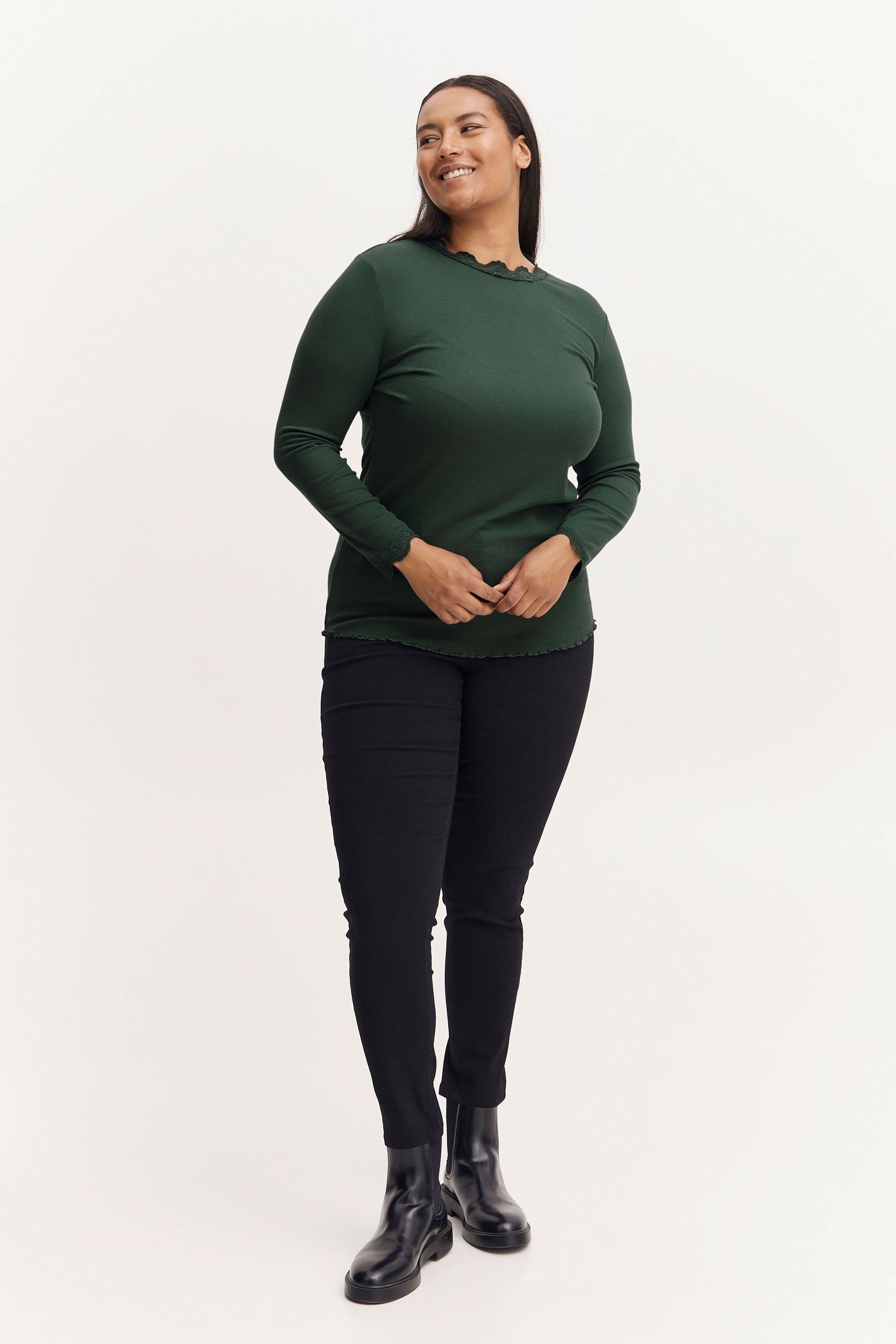 fransa Sweatshirt »Longsleeve FPZamond«