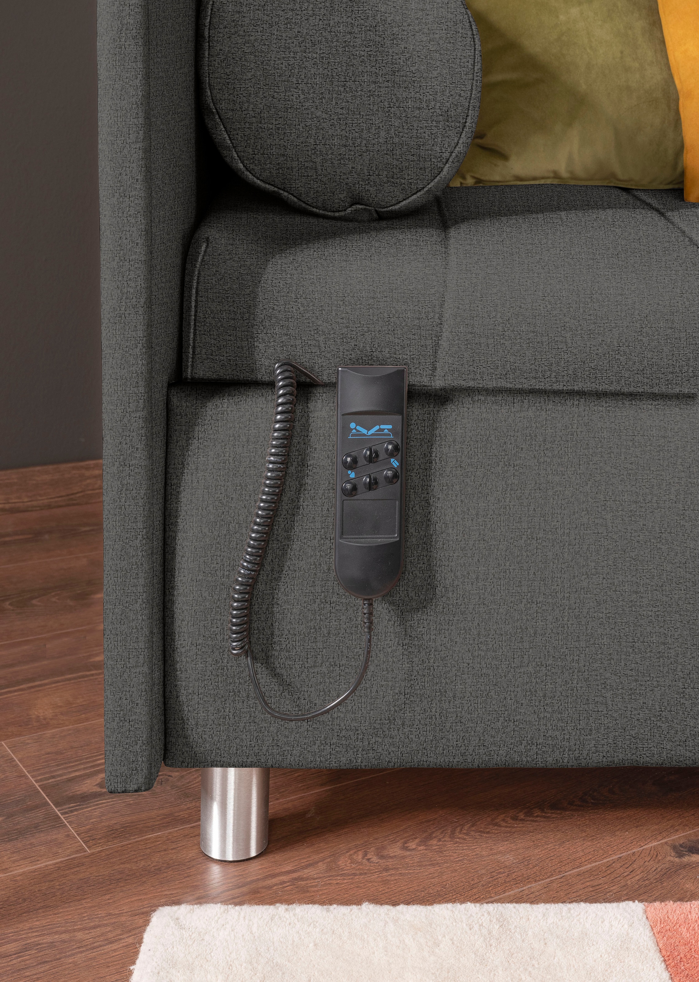alina Schlafsofa »Kiana«, Liegefläche 90/200 cm oder 100/200 cm, Bettkasten, Zierkissen-Set