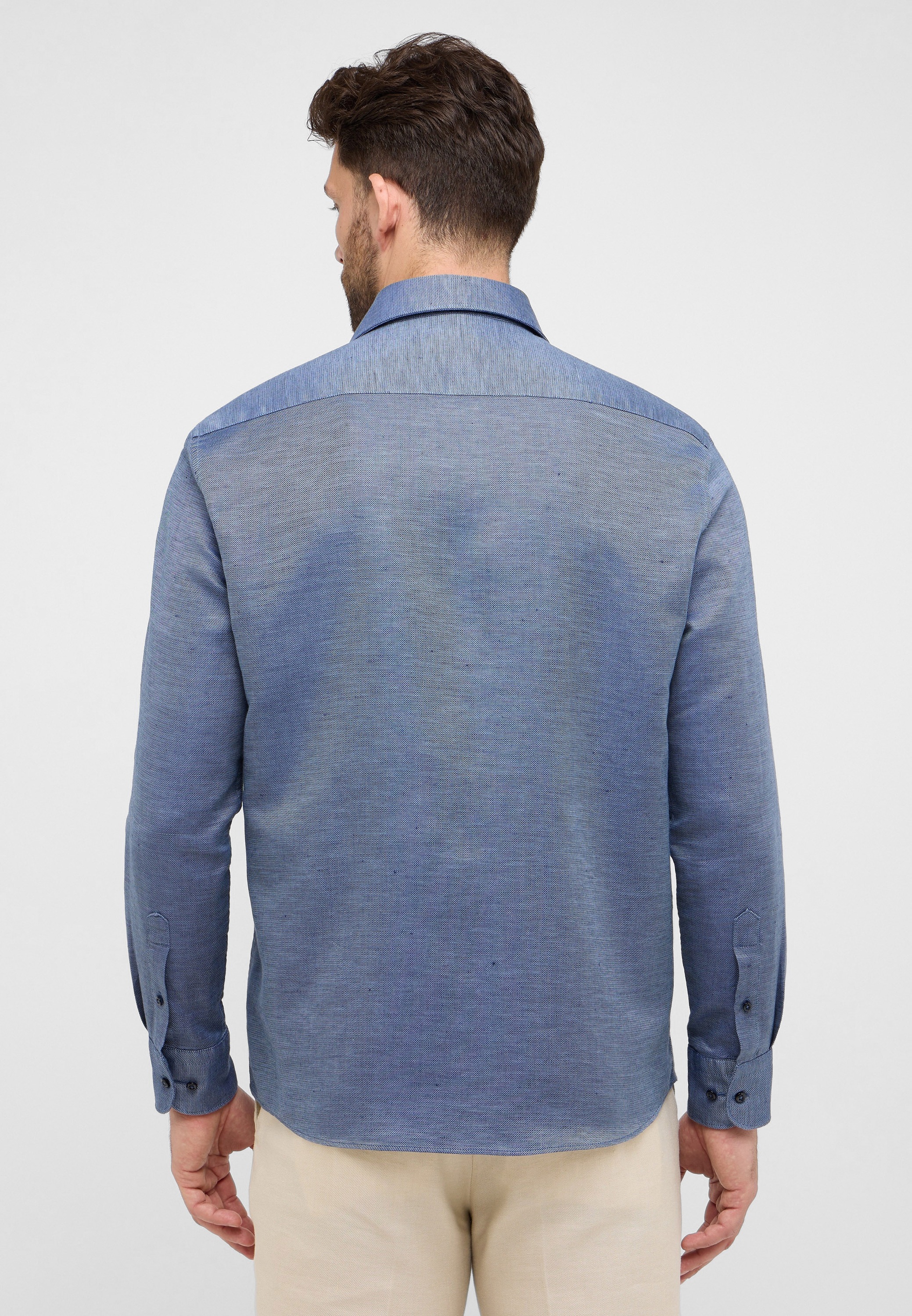 Eterna Langarmhemd »COMFORT FIT« EASY IRON (bügelleicht)