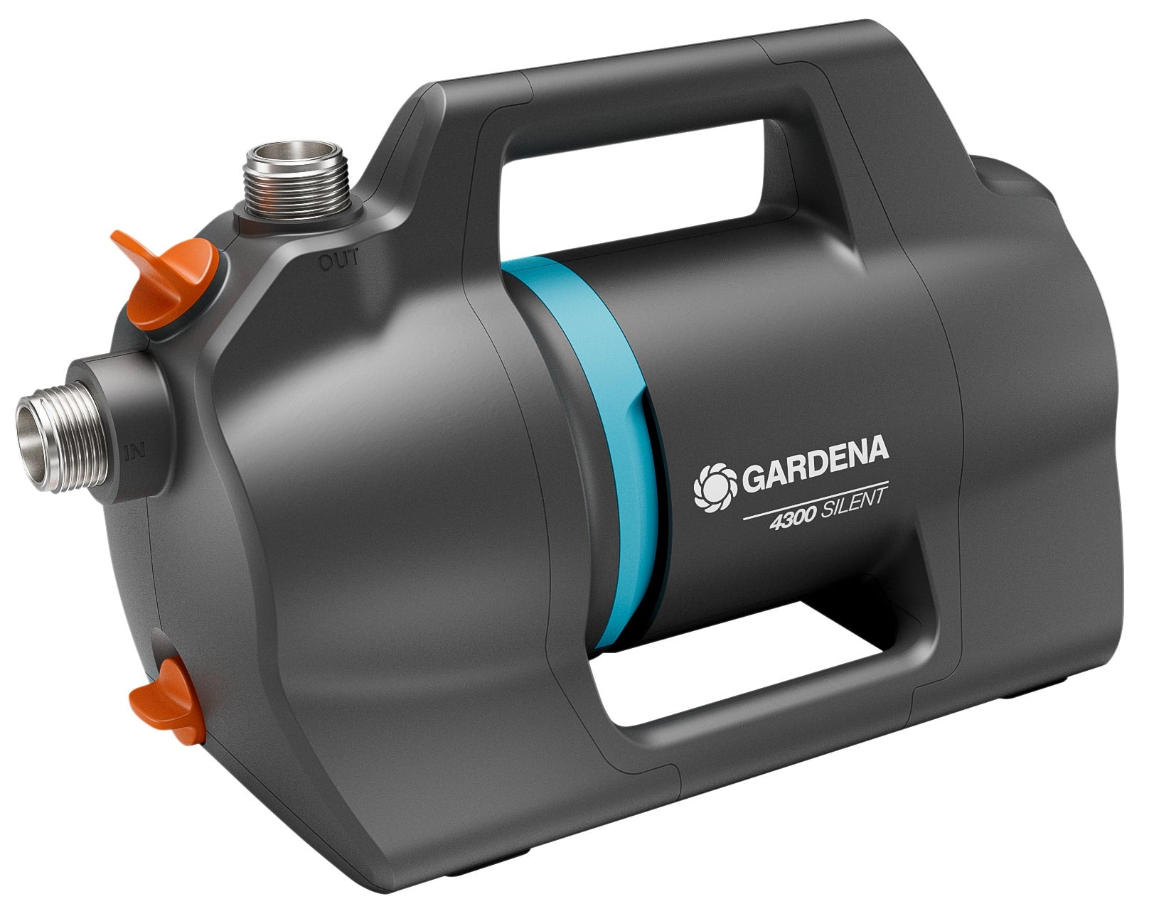 GARDENA Gartenpumpe »4300 Silent«, ideal für ambitionierte Einsteiger, 4300 l/h, 650 W