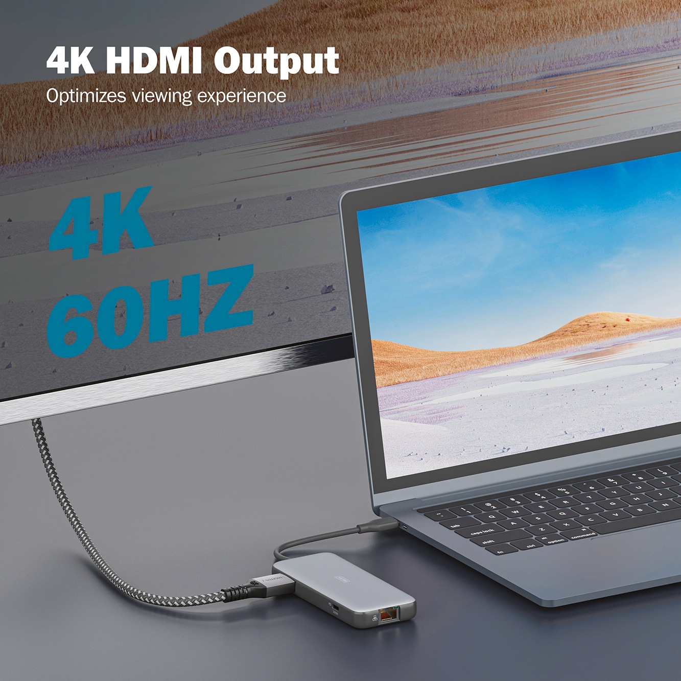 Digitus Laptop-Dockingstation »USB-C Docking Station, 7-Port, HDMI, USB, RJ45, SD«