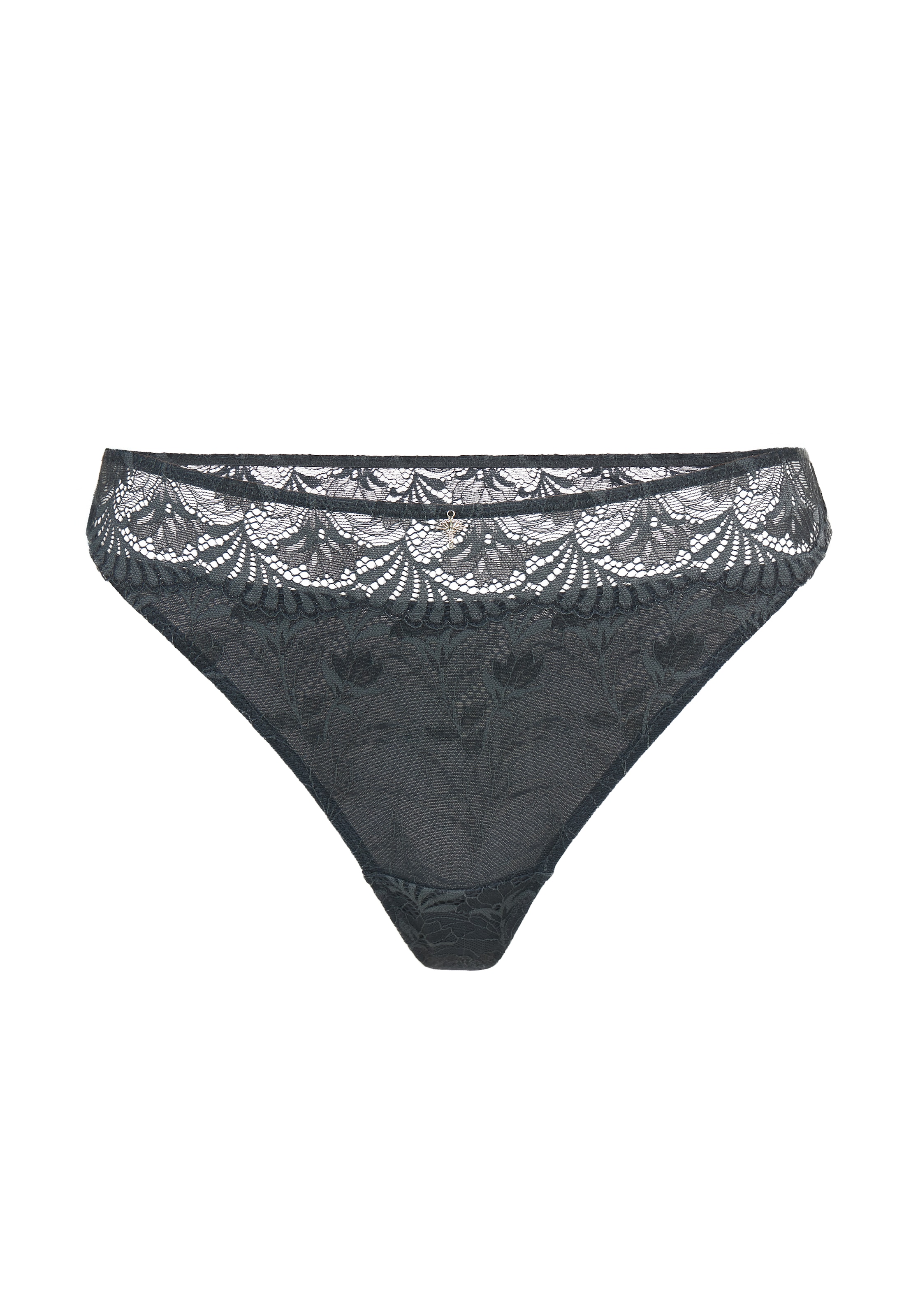 JOOP! Tanga »Beautiful«, florale Spitze, Stretch-Bund, elastisch