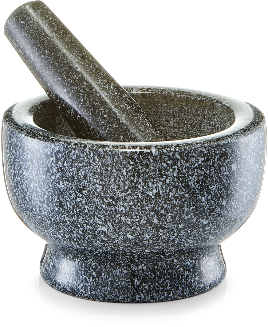 Zeller Present Mörser, (Set, 2 tlg.), Granit