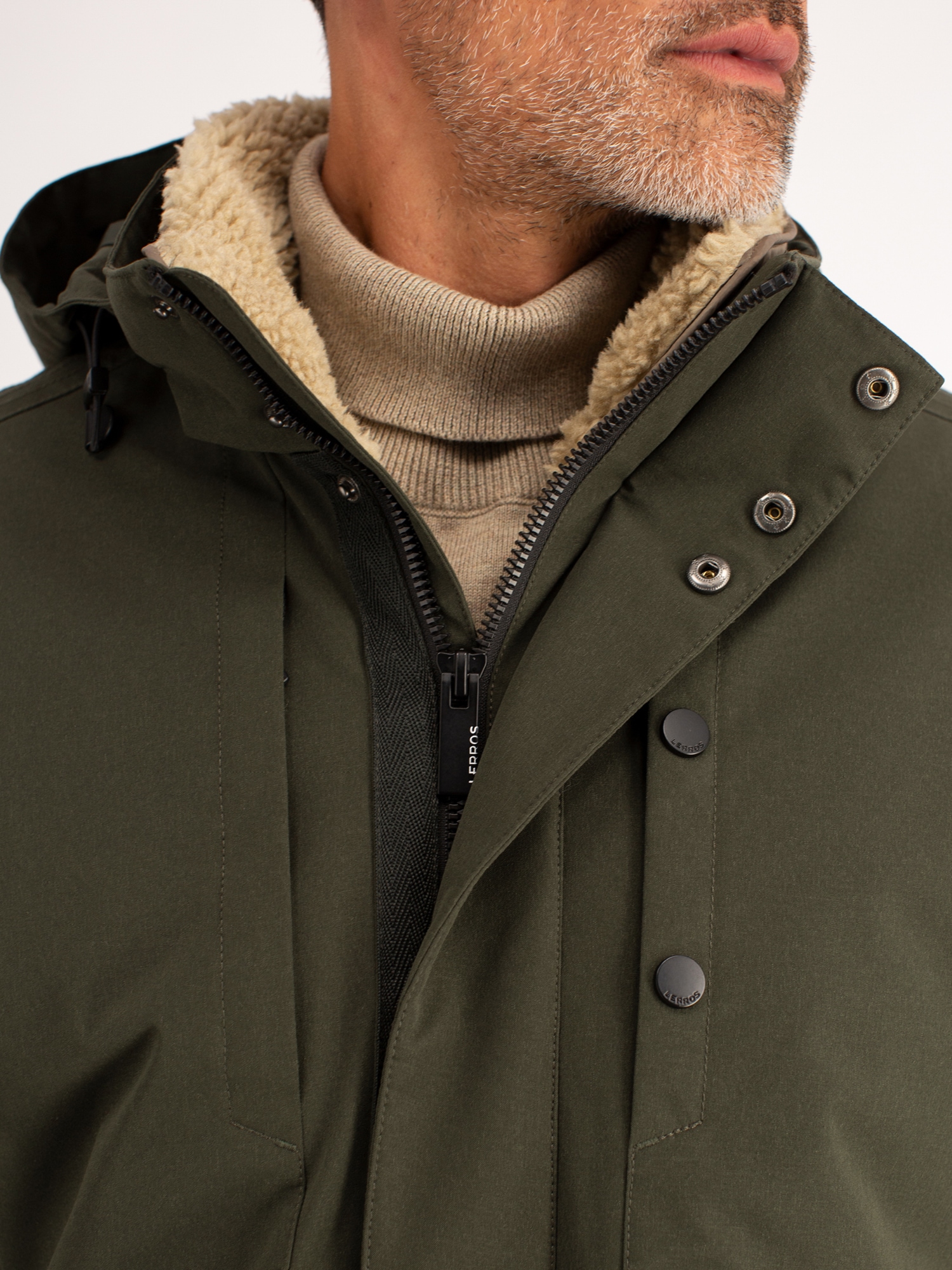 LERROS Parka »2in1 Jacke im Parka-Style, wind- und wasserabweisend« mit Kapuze