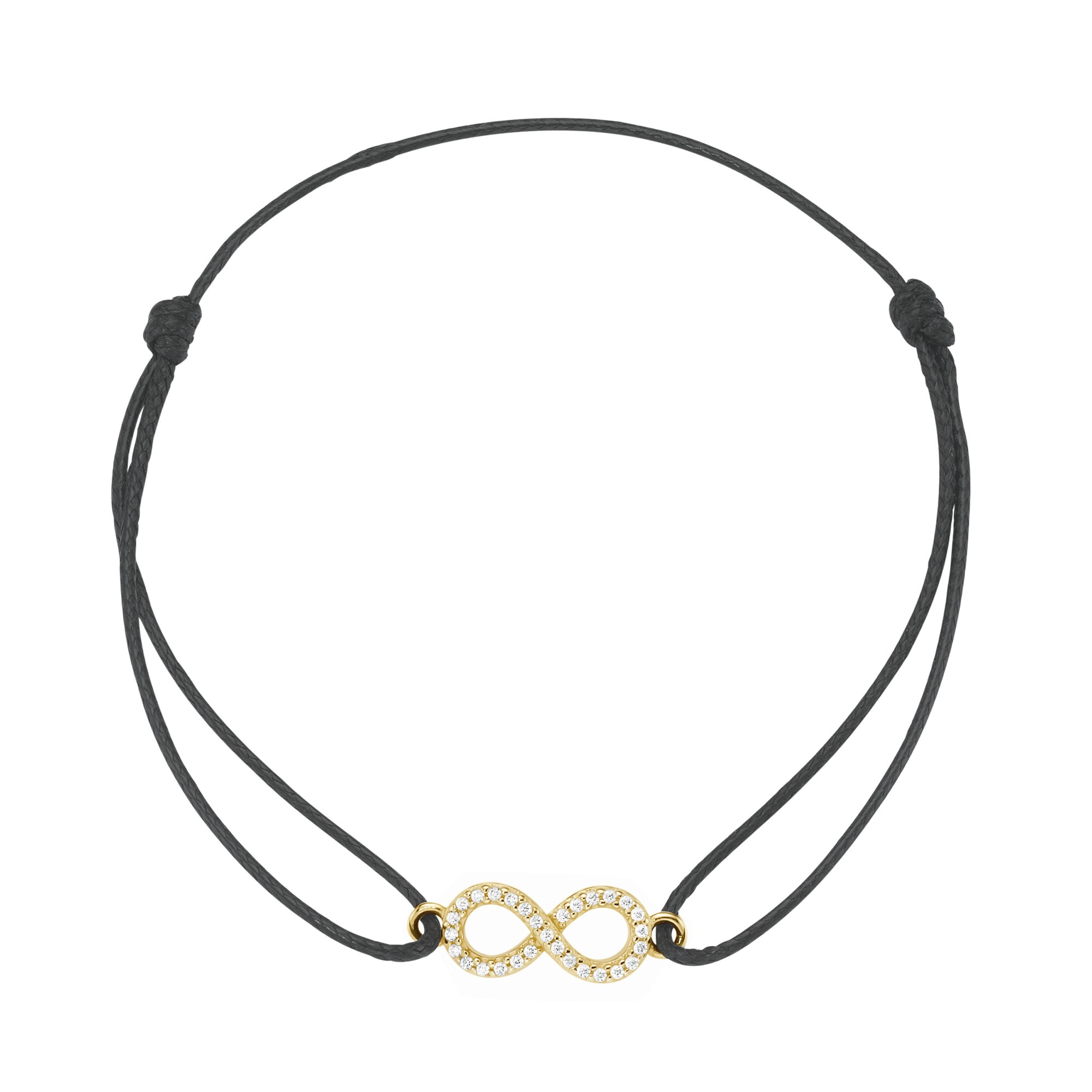 Luigi Merano Armband »Armband mit Infinity, Gold 375«