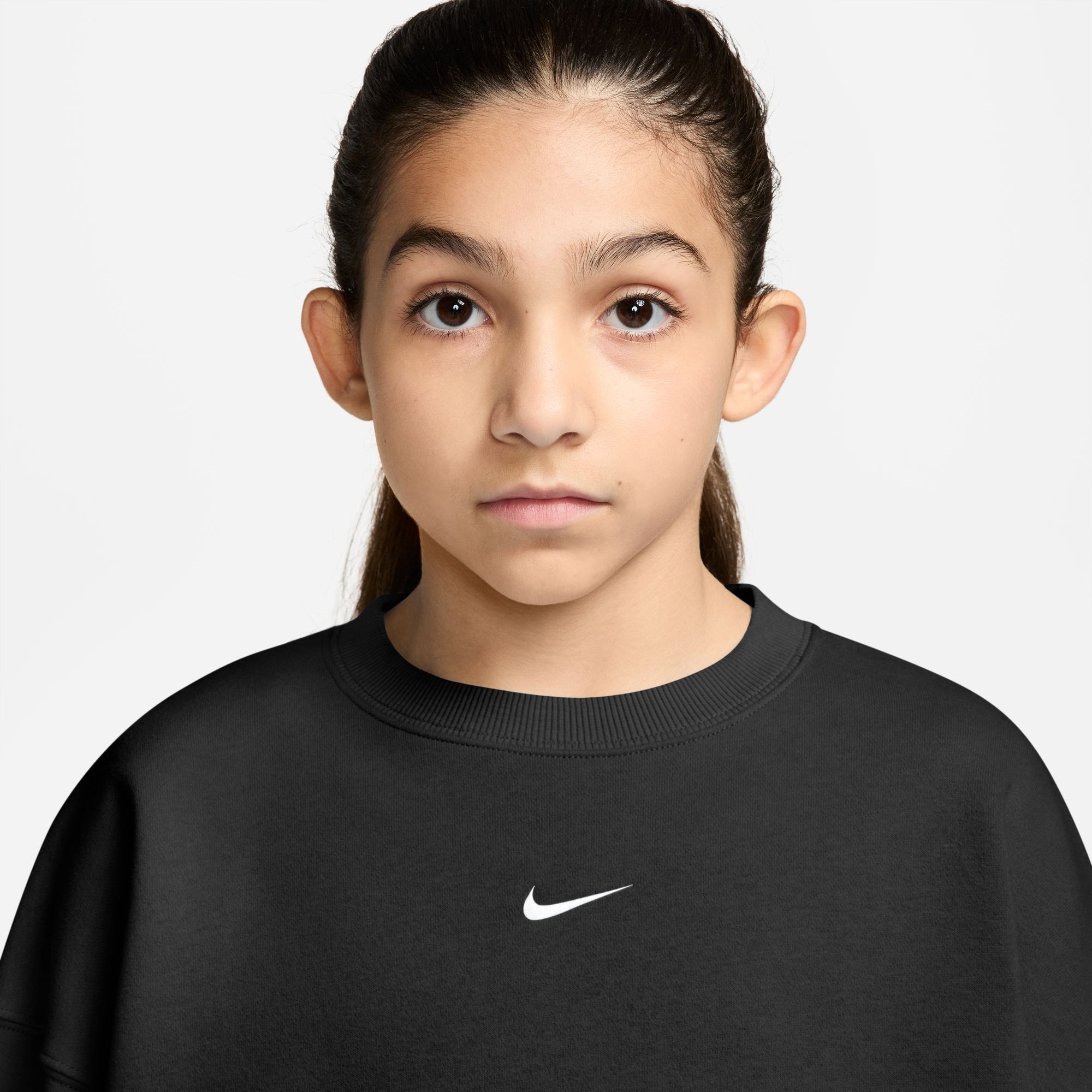 Nike Sportswear Sweatshirt »G NSW STUDIO FLC OS CRW LBR«, für Mädchen und Jugendliche
