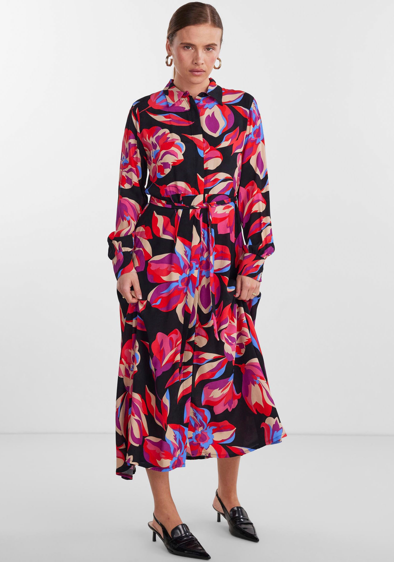 Y.A.S Hemdblusenkleid »YASFIMA LS LONG SHIRT DRESS S. NOOS« online bei OTTO | Sommerkleider