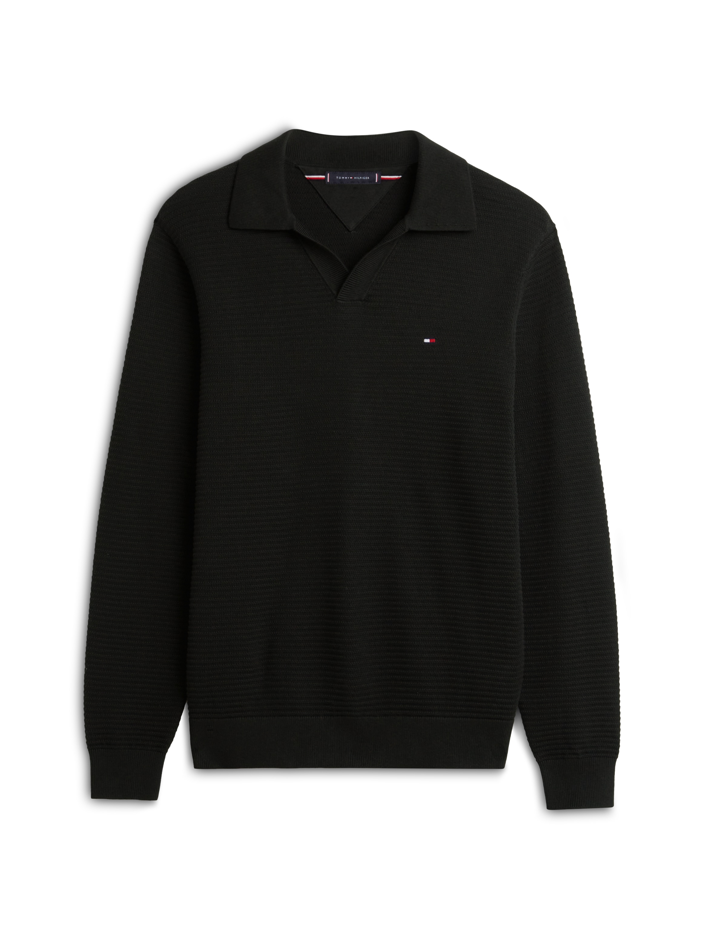Tommy Hilfiger Polokragenpullover »SEASONAL STRUCTURE«