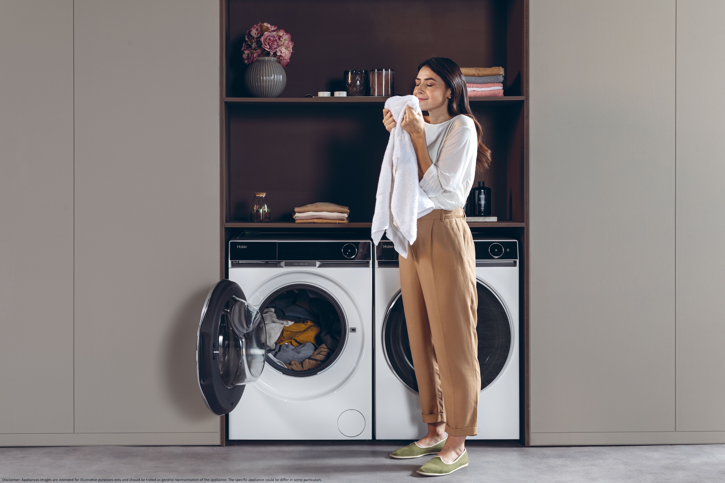 Haier Waschmaschine X SERIE 11 »HW110-BD14397U1« 11 kg 1400 U/min UltraFresh: Hält die Wäsche bis zu 12 Std. frisch