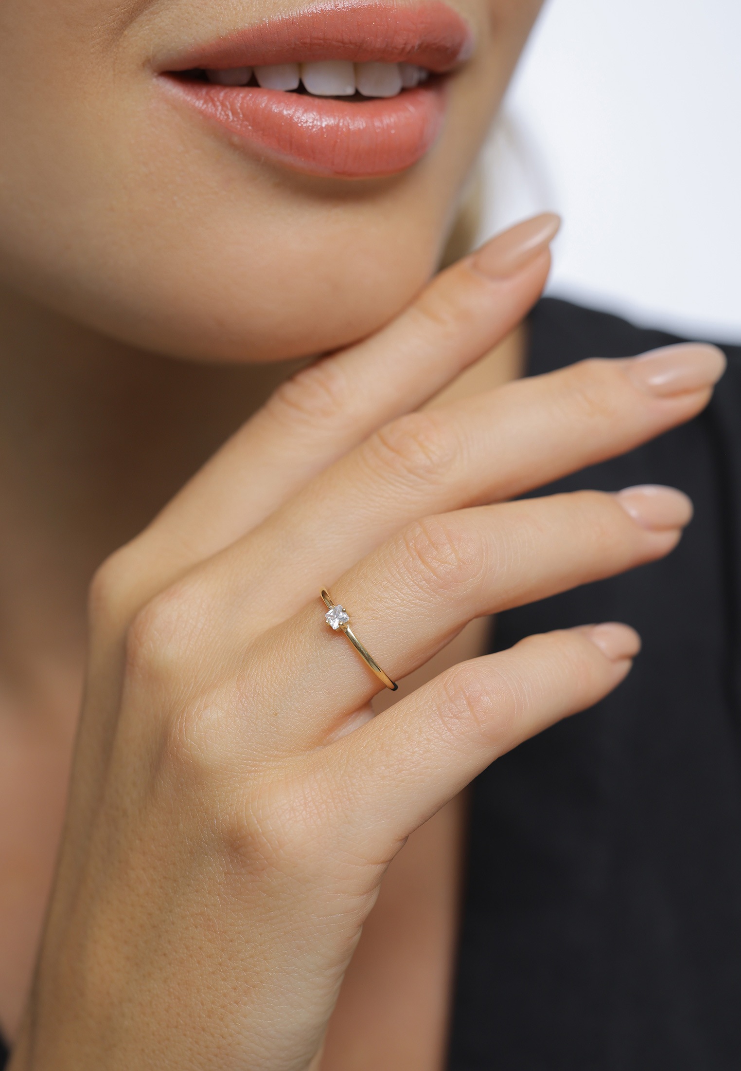 Elli Verlobungsring »Ring Zirkonia Solitär 925 Silber«