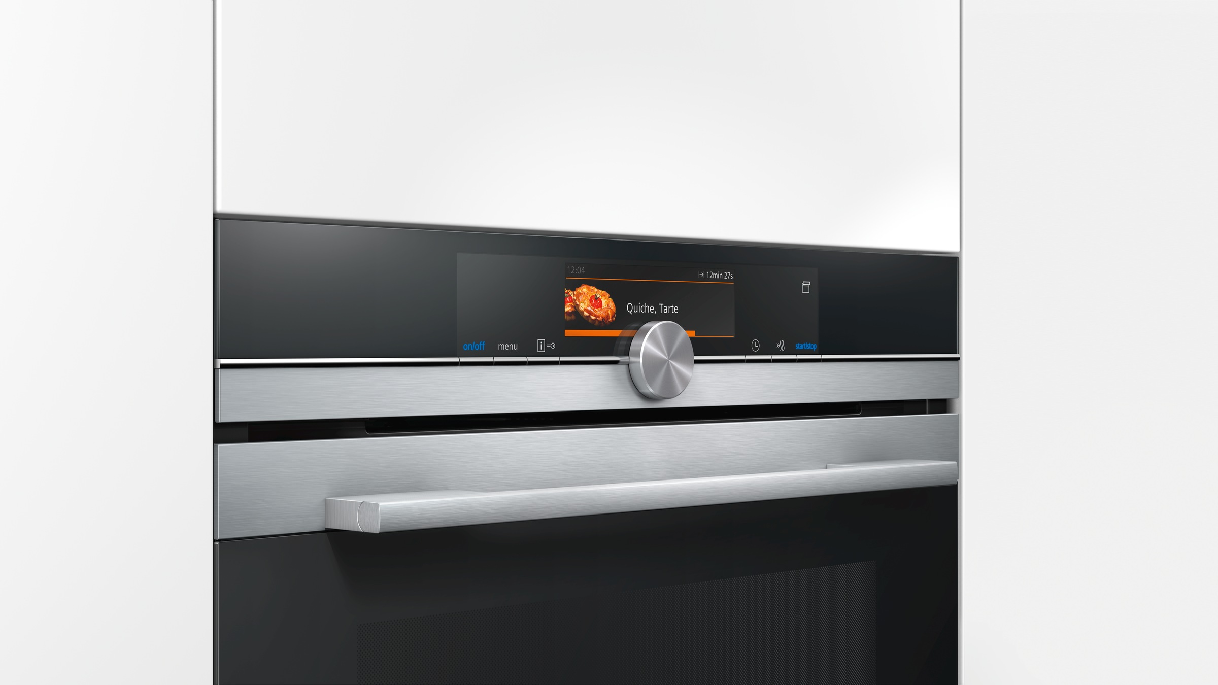 SIEMENS Dampfbackofen iQ700 »CS658GRS7«, mit 1-fach-Teleskopauszug, ecoClean Plus