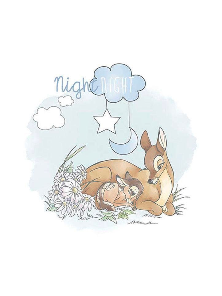 Poster »Bambi Good Night«, Disney, (1 St.), Kinderzimmer, Schlafzimmer, Wohnzimmer