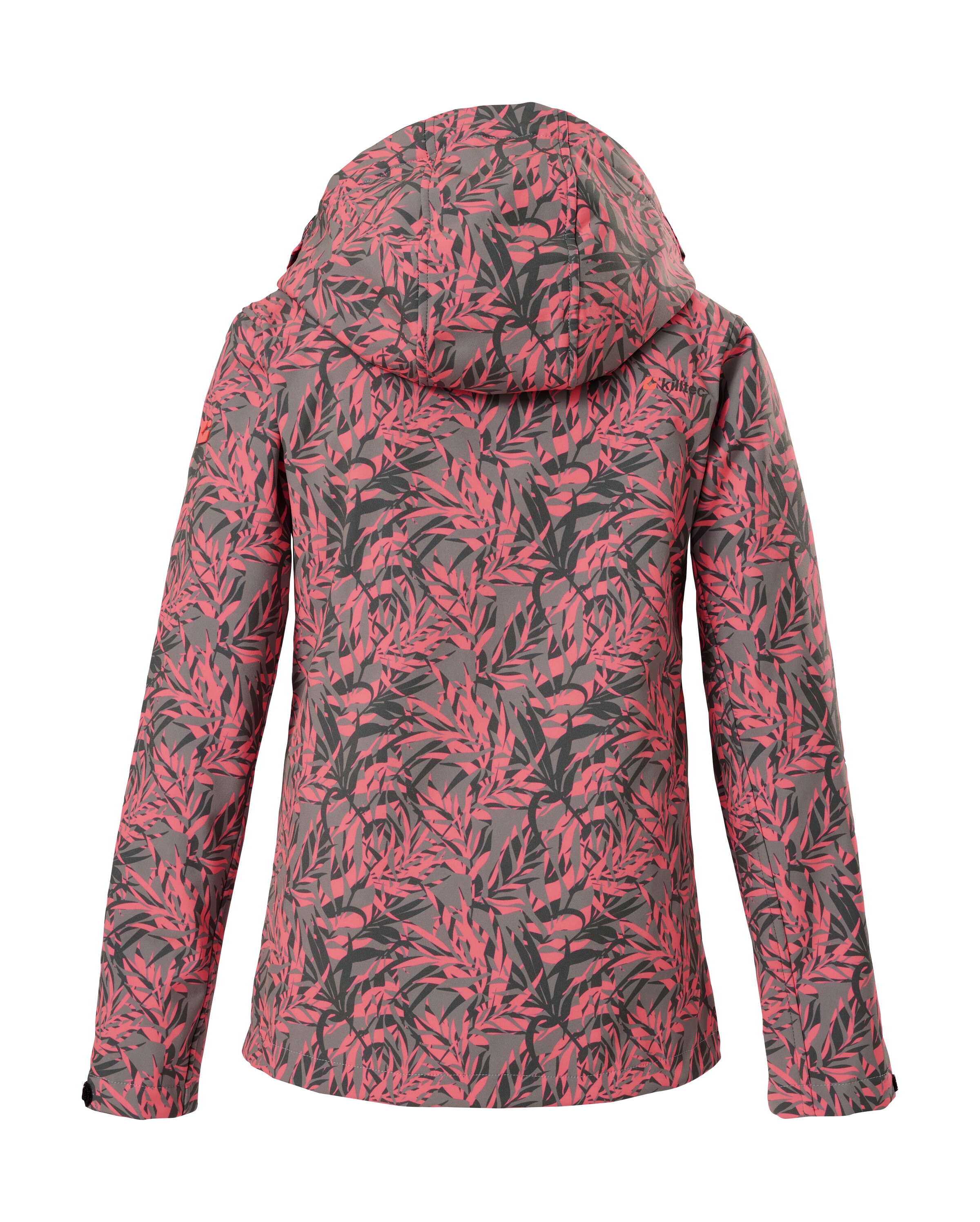 Killtec Softshelljacke »Mädchen Softshelljacke Print« Wasserdicht, windabweisend, atmungsaktiv, modischer Print