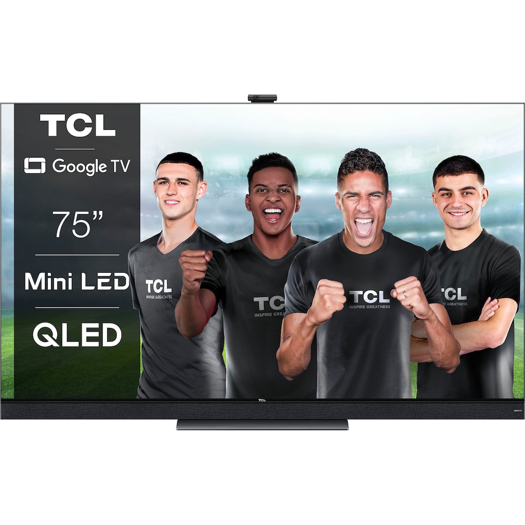 TCL QLED Mini LED-Fernseher »75X925X1«, 189 cm/75 Zoll, 8K, Google TV