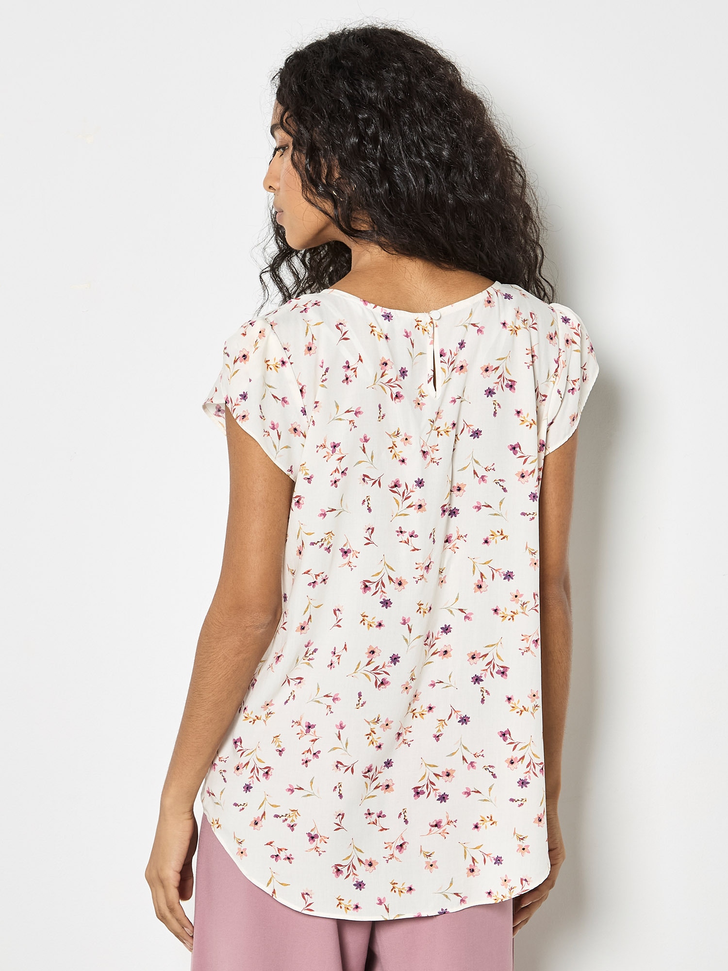 Apricot Strandtop »Leichtes Oberteil« mit kleinem Blumenmuster