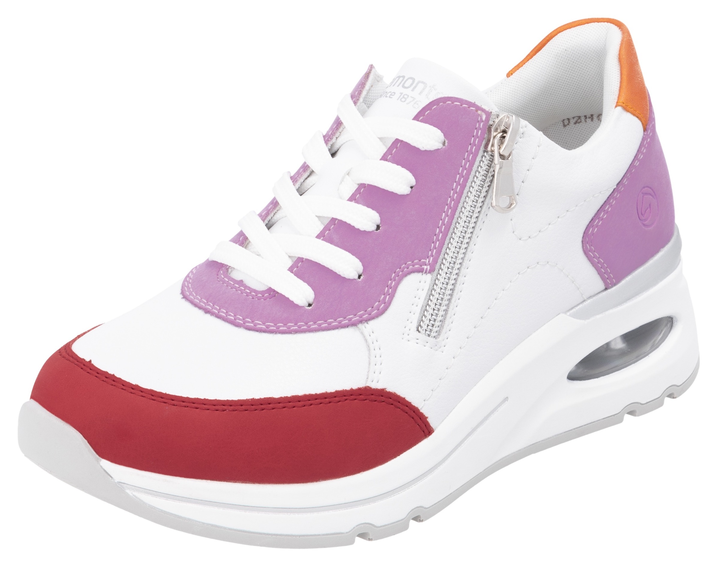 Remonte Keilsneaker »Elisabeth Hurley-Collection«, Freizeitschuh, Halbschuh, Schnürer mit herausnehmbarer Soft-Einlage