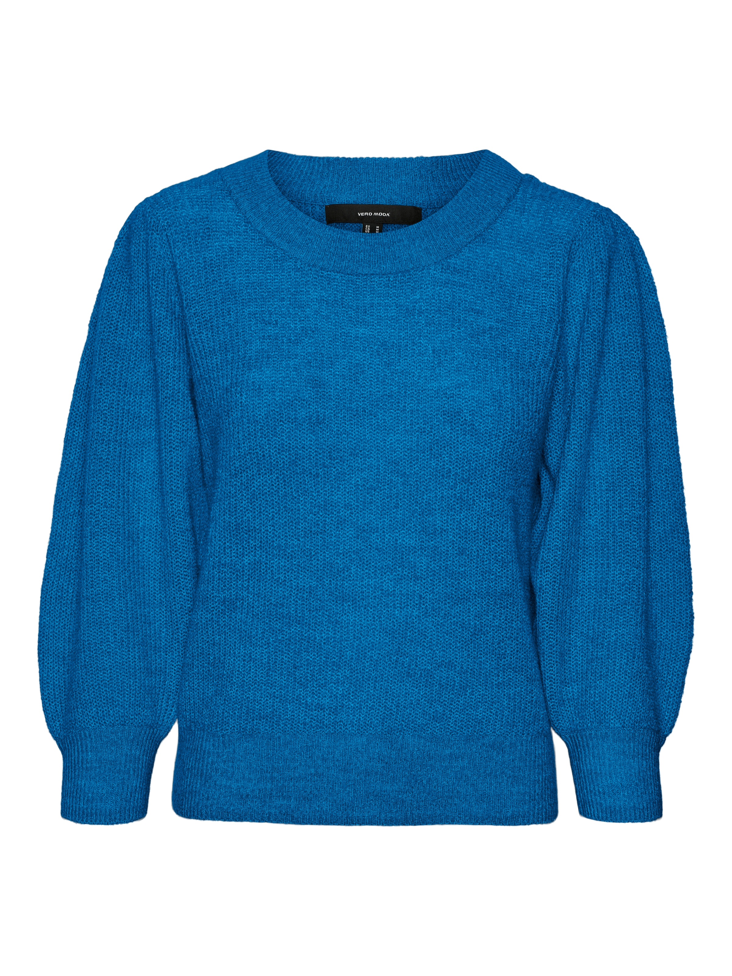 Vero Moda Rundhalspullover »VMVIGGA 3/4 RIB PULLOVER GA BOO REP«