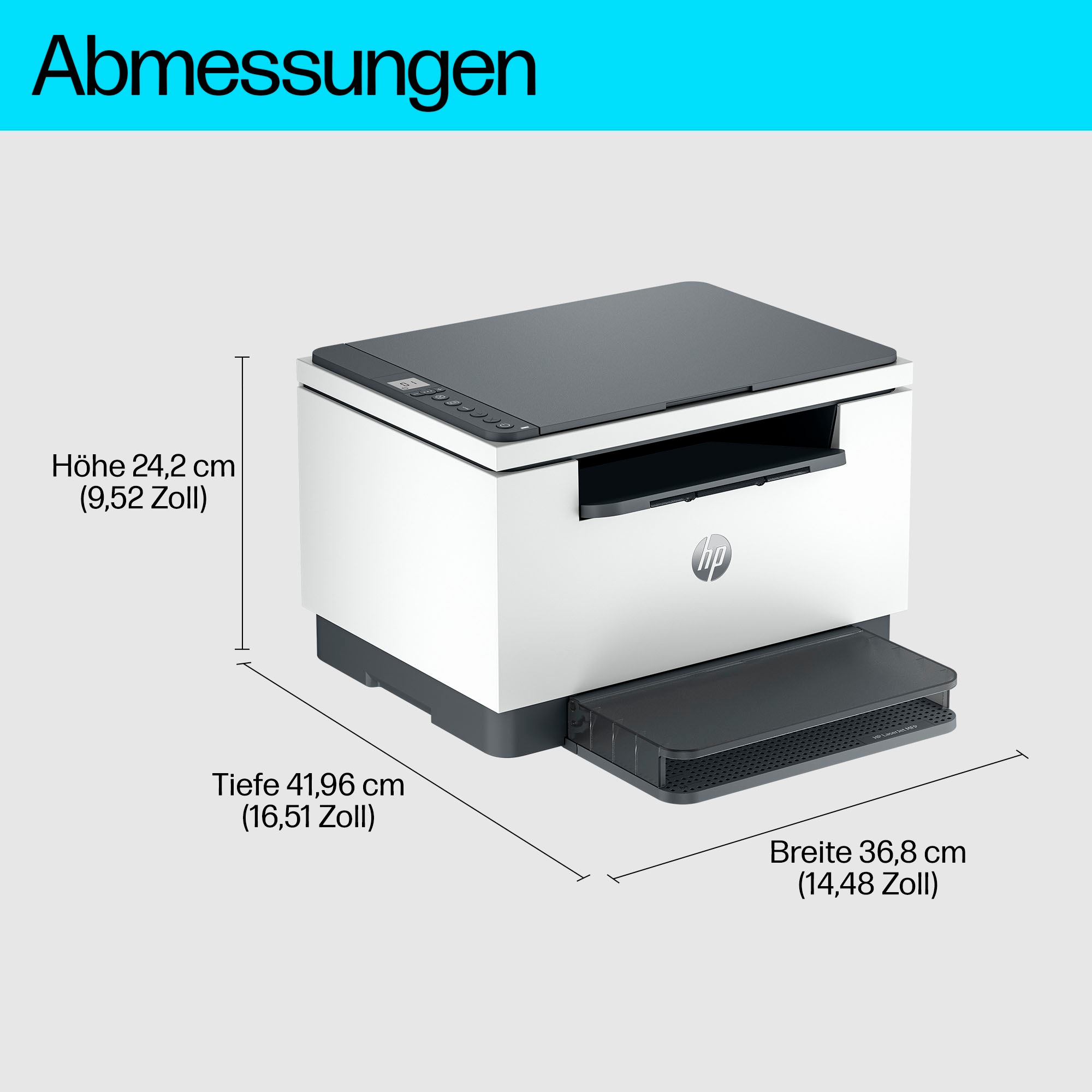 HP Multifunktionsdrucker »LaserJet MFP M234d«, HP Instant Ink kompatibel