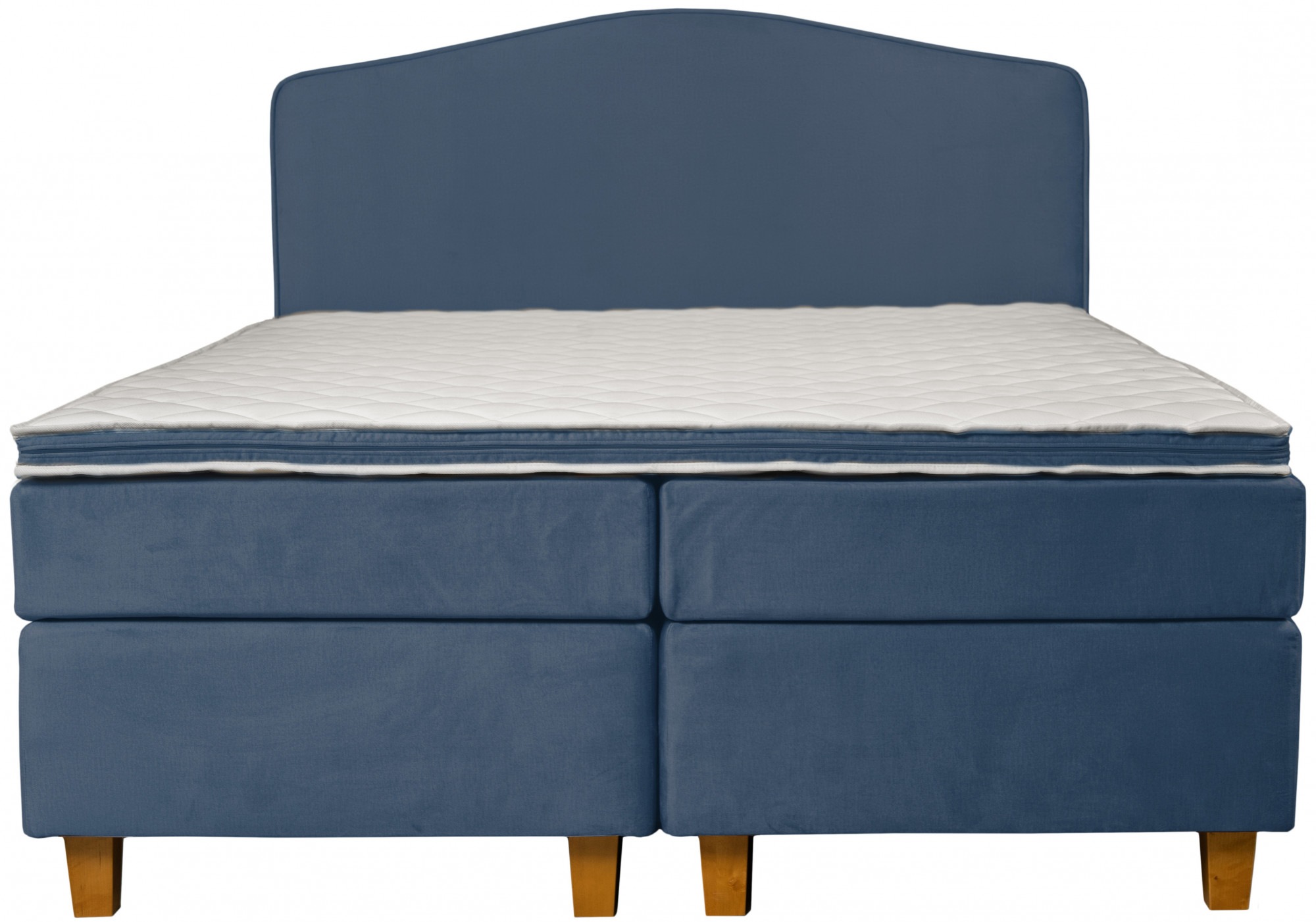 INOSIGN Boxspringbett »Jalma« Füße aus massiver Birke ; Inkl. Topper