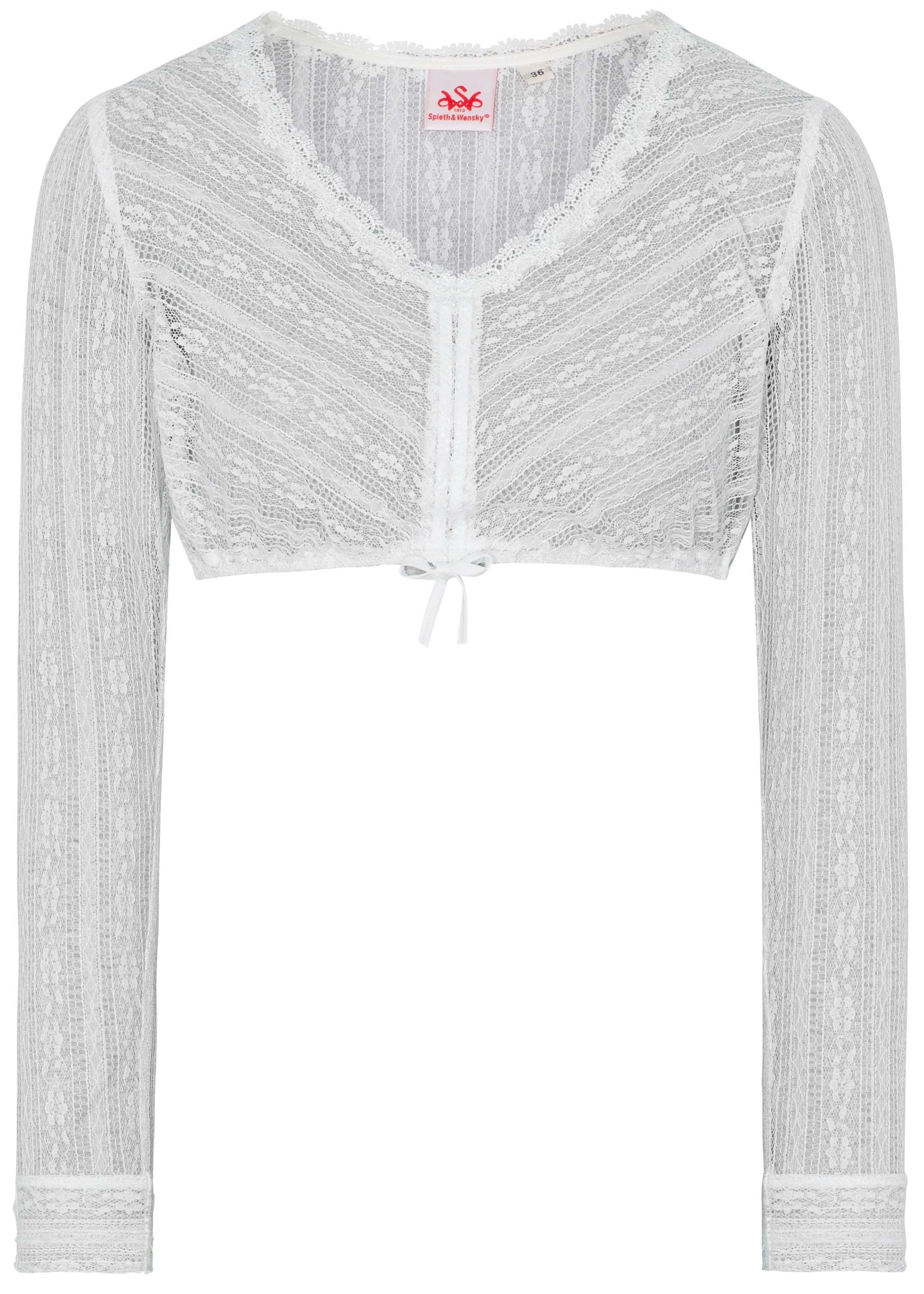 Spieth & Wensky Dirndlbluse Preiselbeere