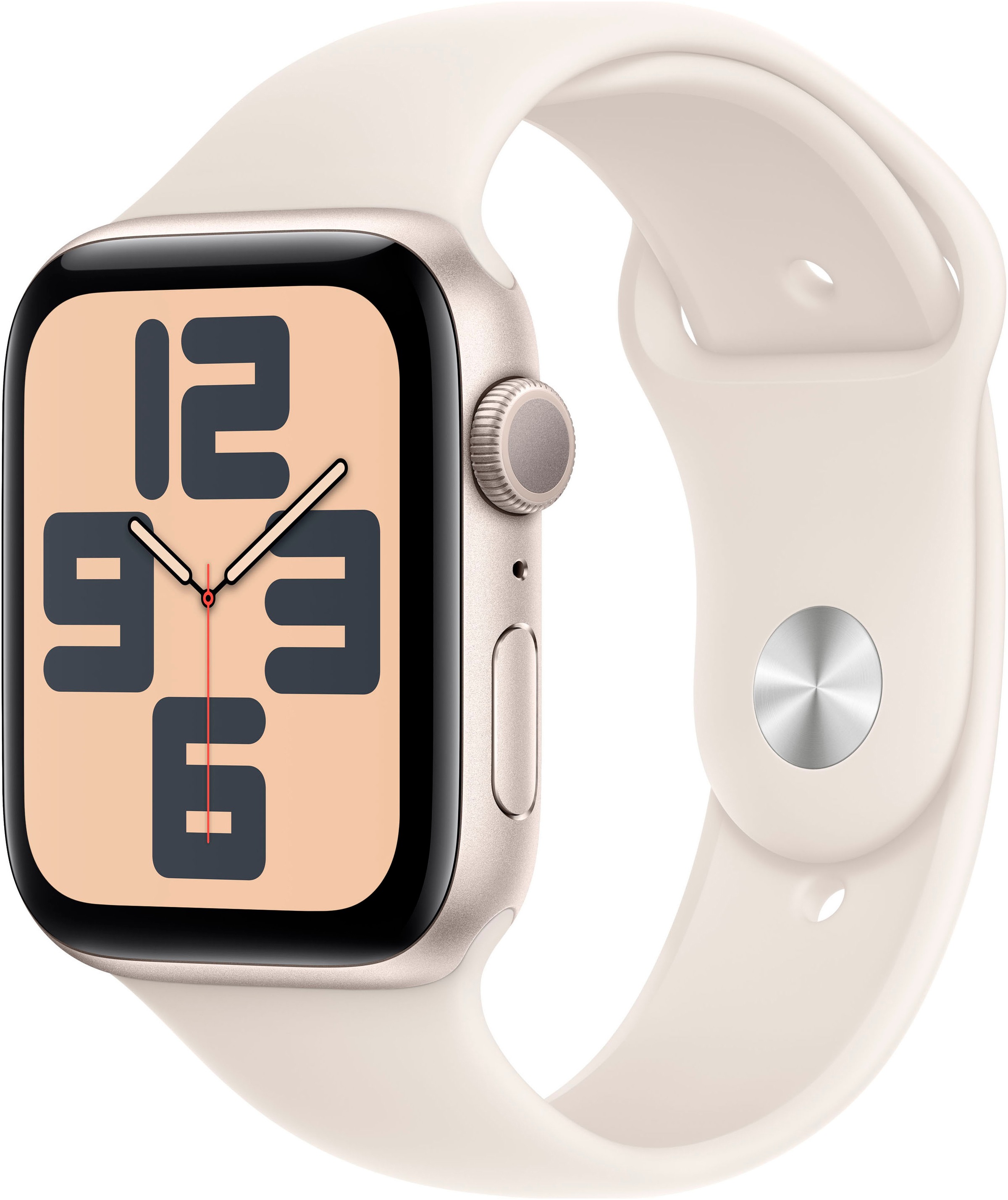 Apple Smartwatch »Watch SE (2024)« ( ) Watch OS in beige, Größe S/M