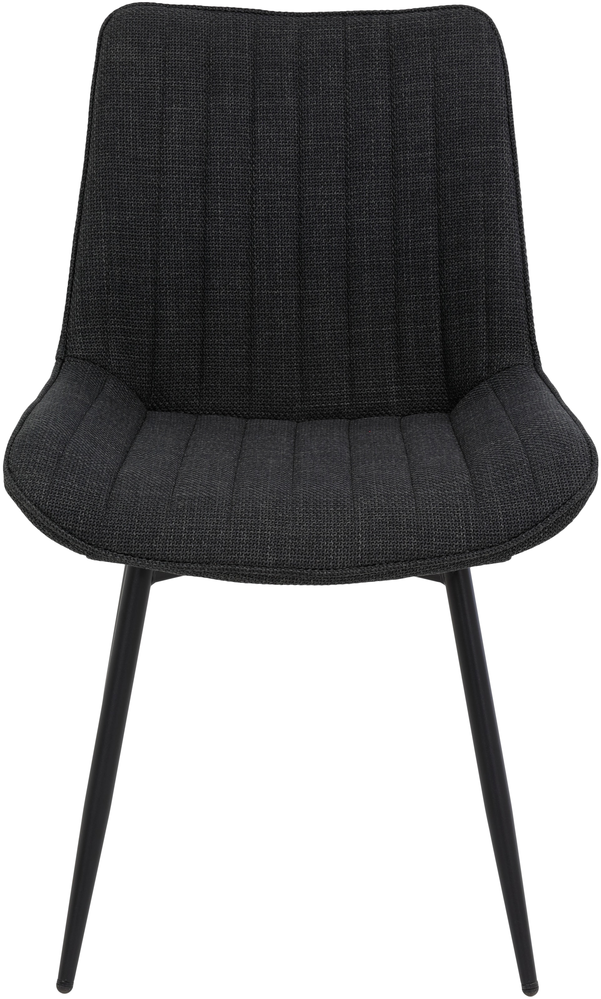 HELA Drehstuhl »Vierfußstuhl BERGEN«, (Set), 2 St., Webstoff, Esszimmerstuhl, XL-Sitzbreite, 360° drehbar