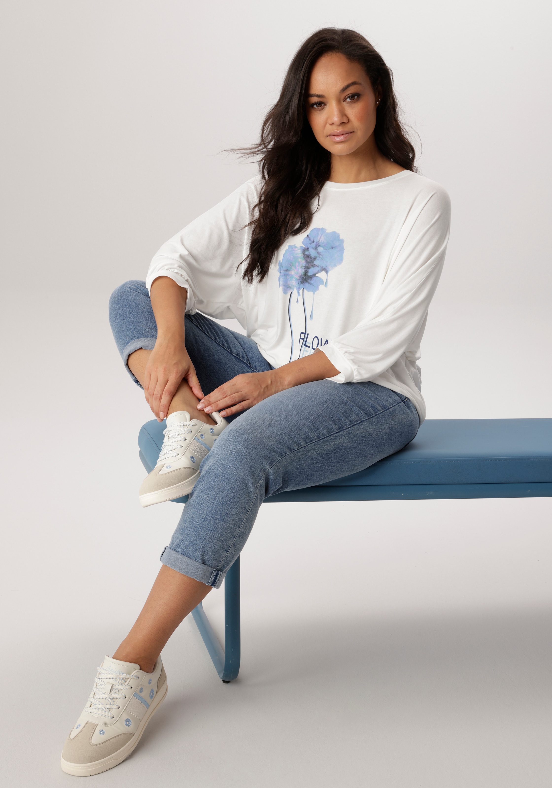 Aniston PLUS Fledermausshirt