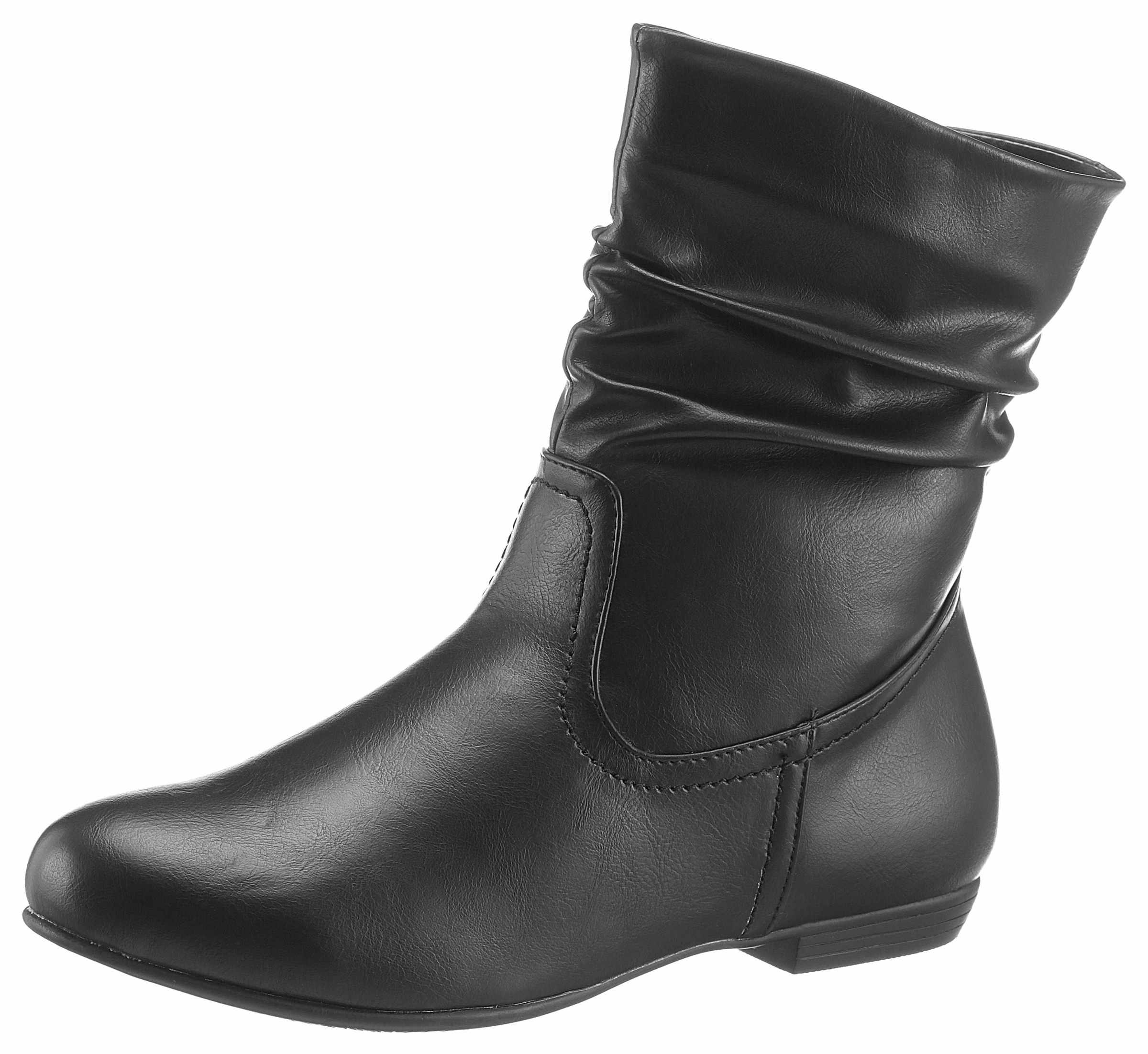 CITY WALK Stiefelette, mit Raffungen am Schaft
