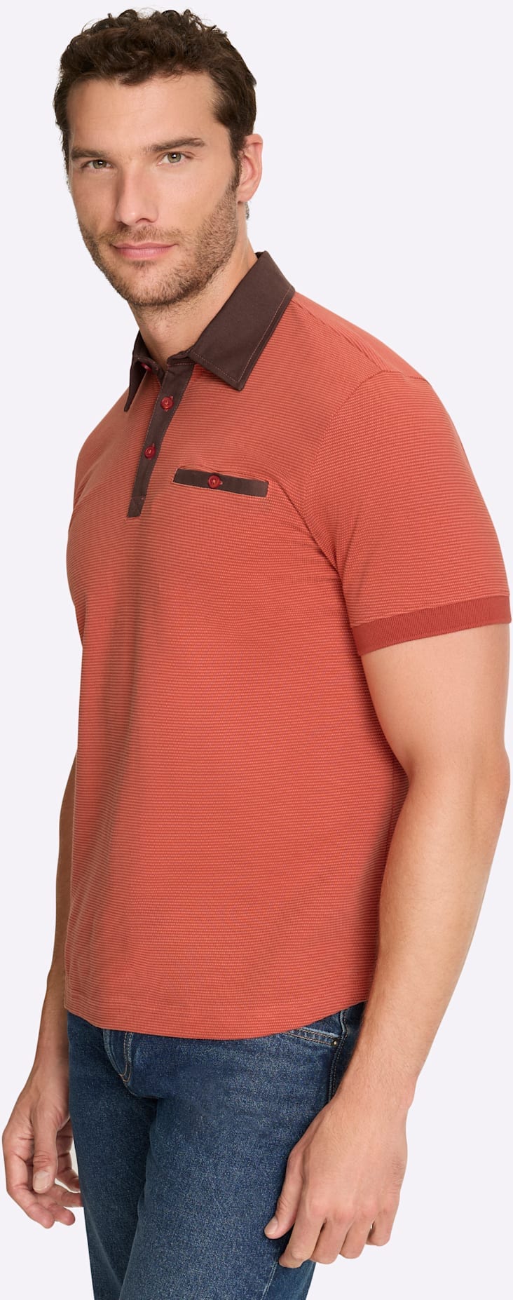 Marco Donati Kurzarmshirt »Kurzarm-Poloshirt« 1 tlg. tlg.