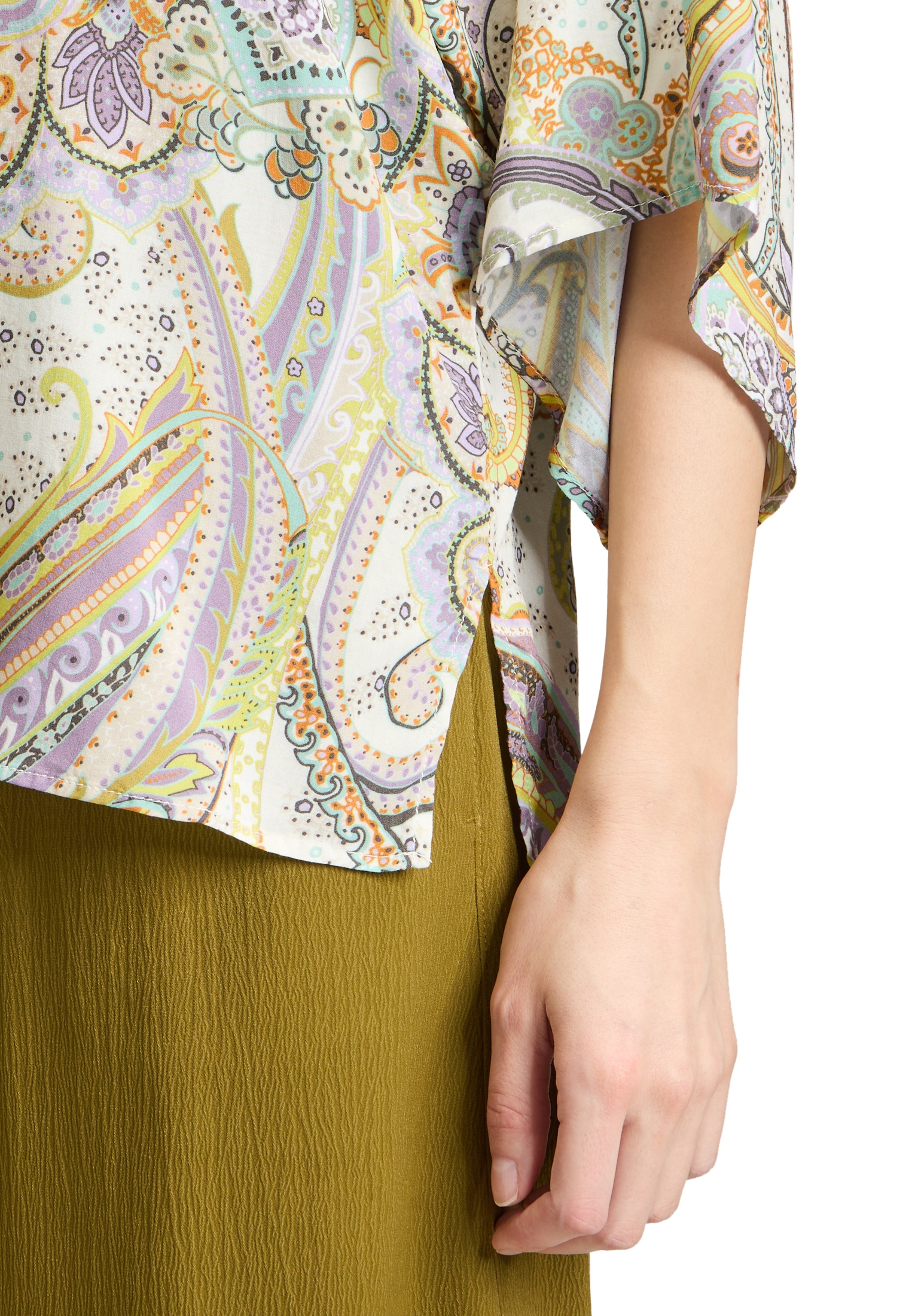 Cartoon Klassische Bluse »Oversize-Bluse mit Muster«