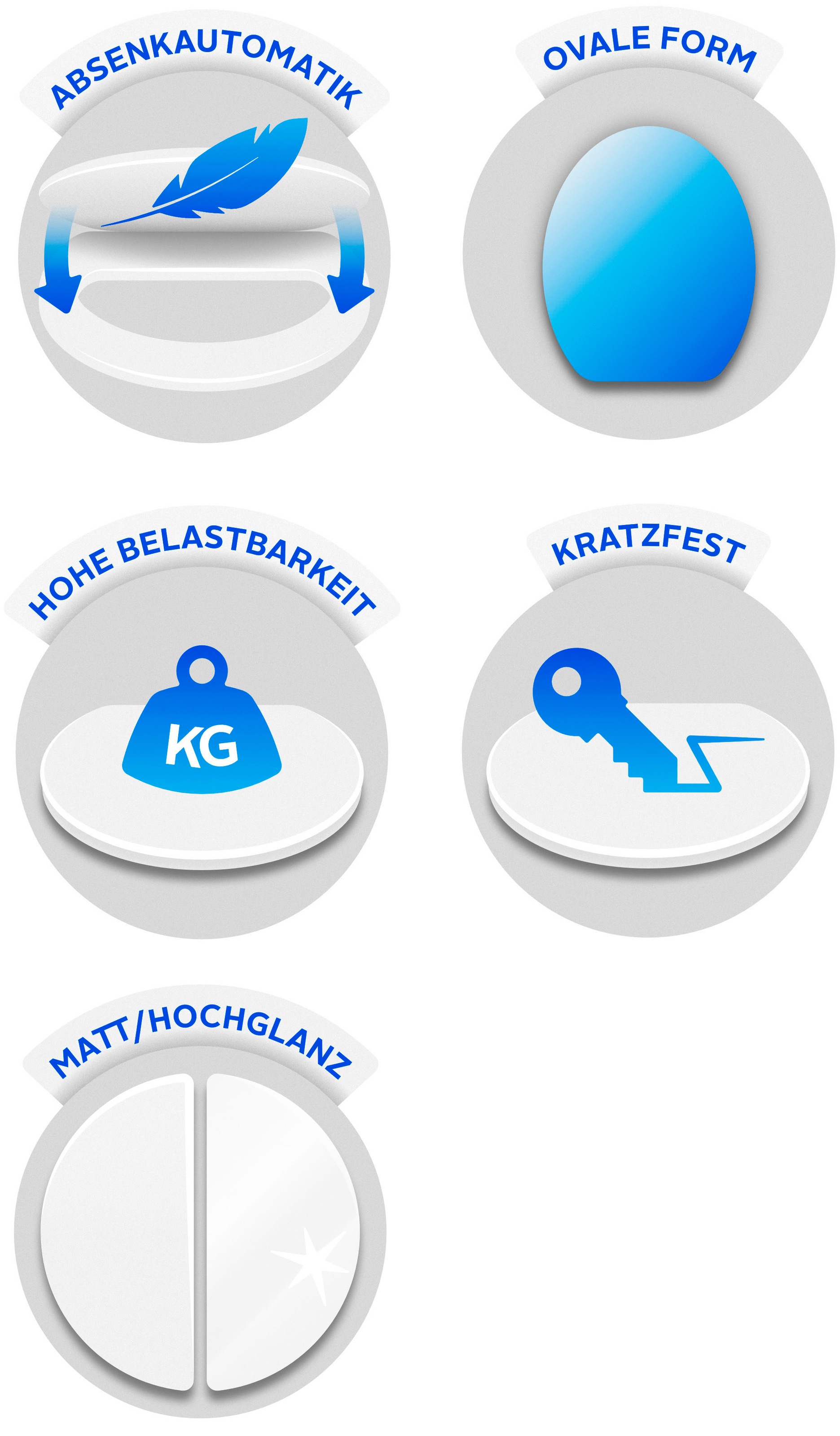 Schütte WC-Sitz »Bambus«, (1 St.), bruchsicher und kratzfest, Absenkautomatik, Standardmaß