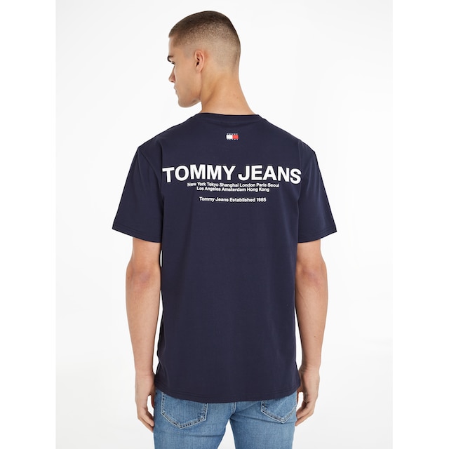 Tommy Jeans T-Shirt »TJM CLSC LINEAR BACK PRINT TEE« online kaufen bei OTTO