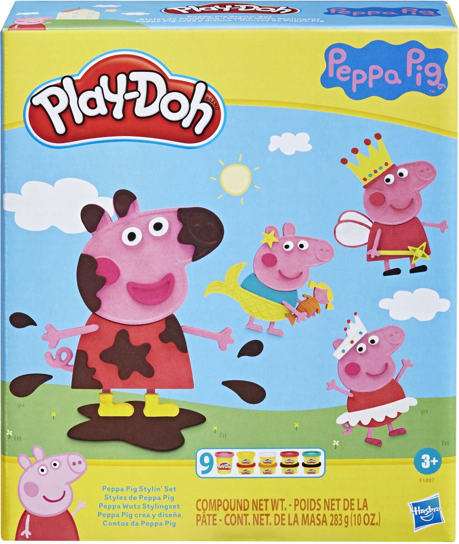 Hasbro Knete »Play-Doh, Peppa Wutz Stylingset«