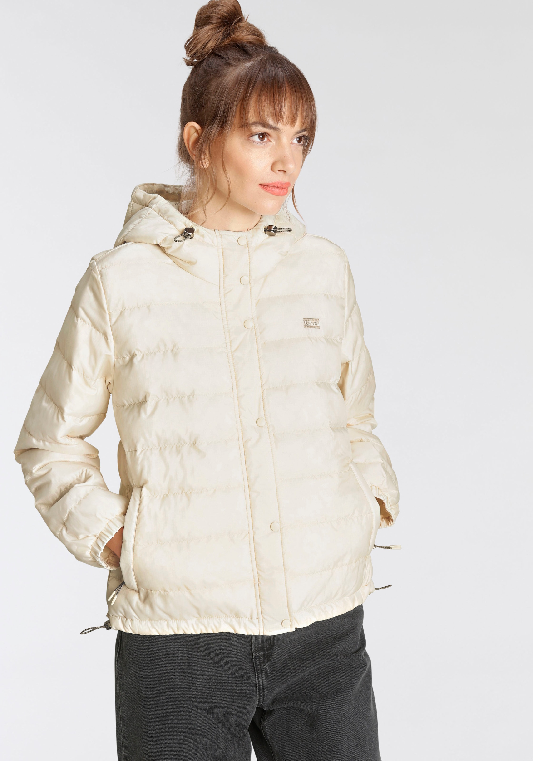 Levi's® Steppjacke »Edie Packable«, mit kleinem Logo-Print