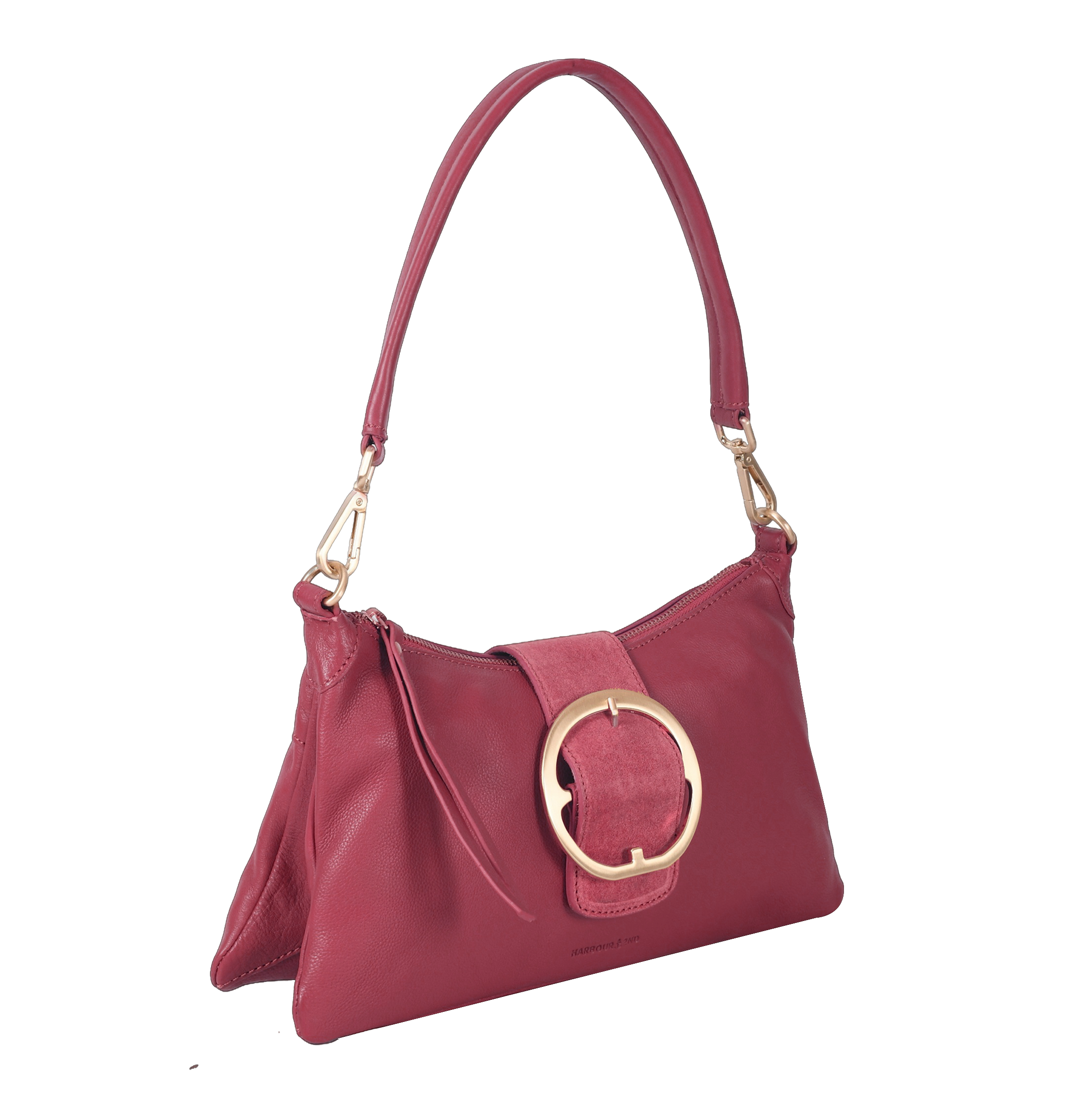 HARBOUR 2nd Schultertasche »Ilaria« Handtasche, Abendtasche mit Reißverschlussfach auf der Rückseite