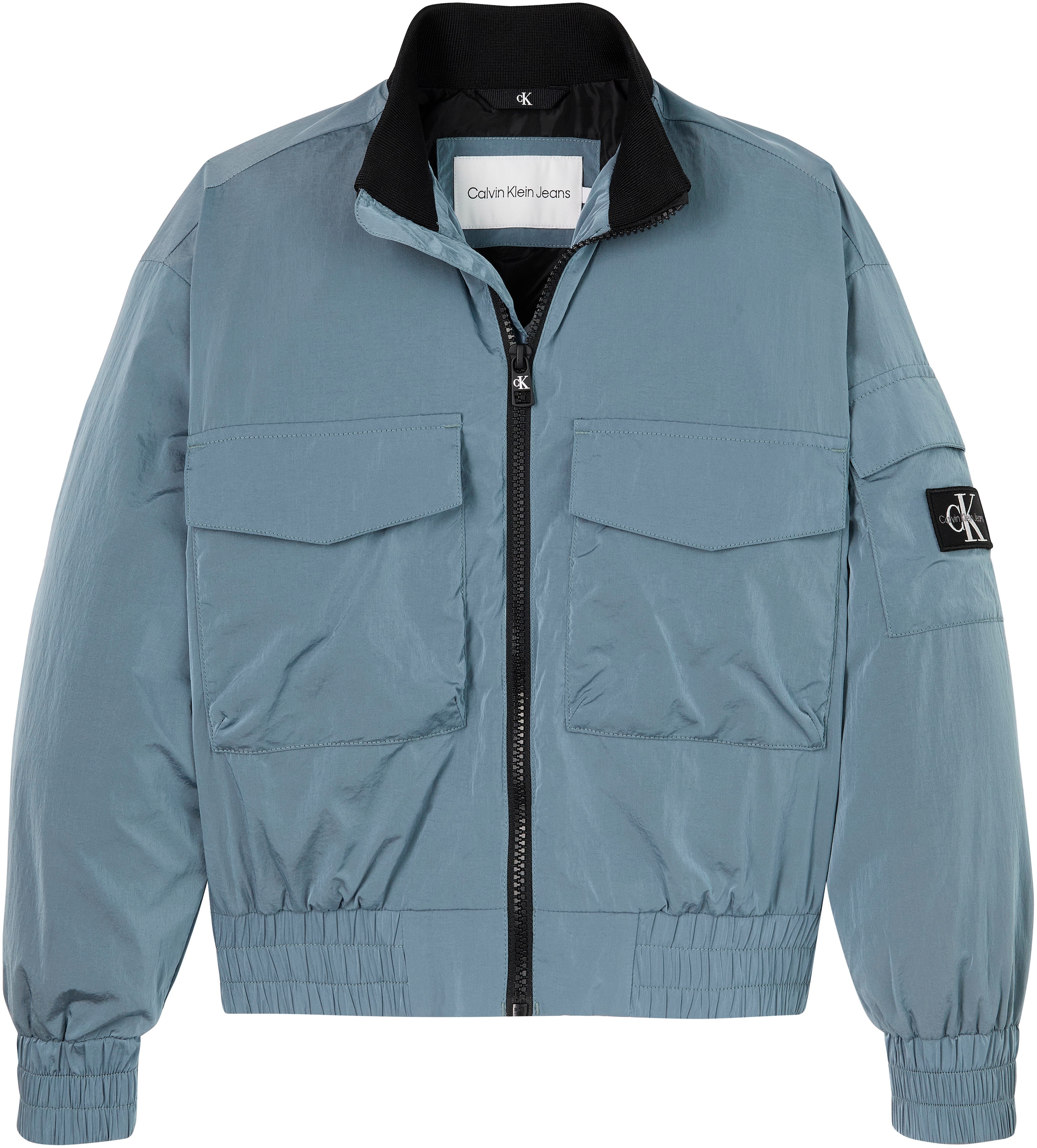 Calvin Klein Jeans Bomberjacke »STRUCTURED NYLON ZIPPED BOMBER«, für Kinder bis 16 Jahre