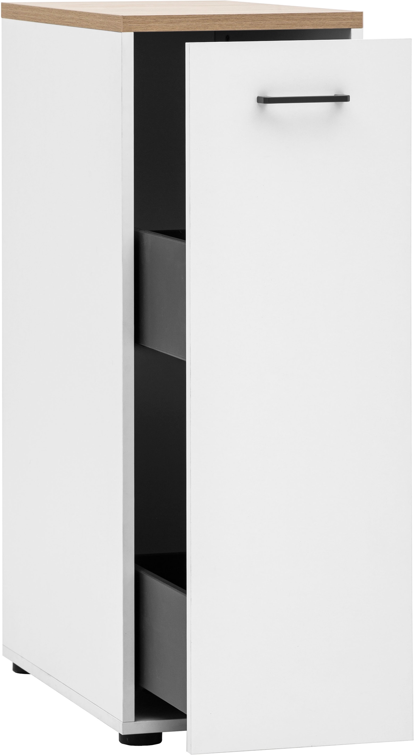 Schildmeyer Apothekerschrank »Solea Apothekerschrank mit zwei Vollauszügen« 1 Stk. tlg. Apothekerschrank mit einem SoftClose Vollauszug (zwei Schubkästen)