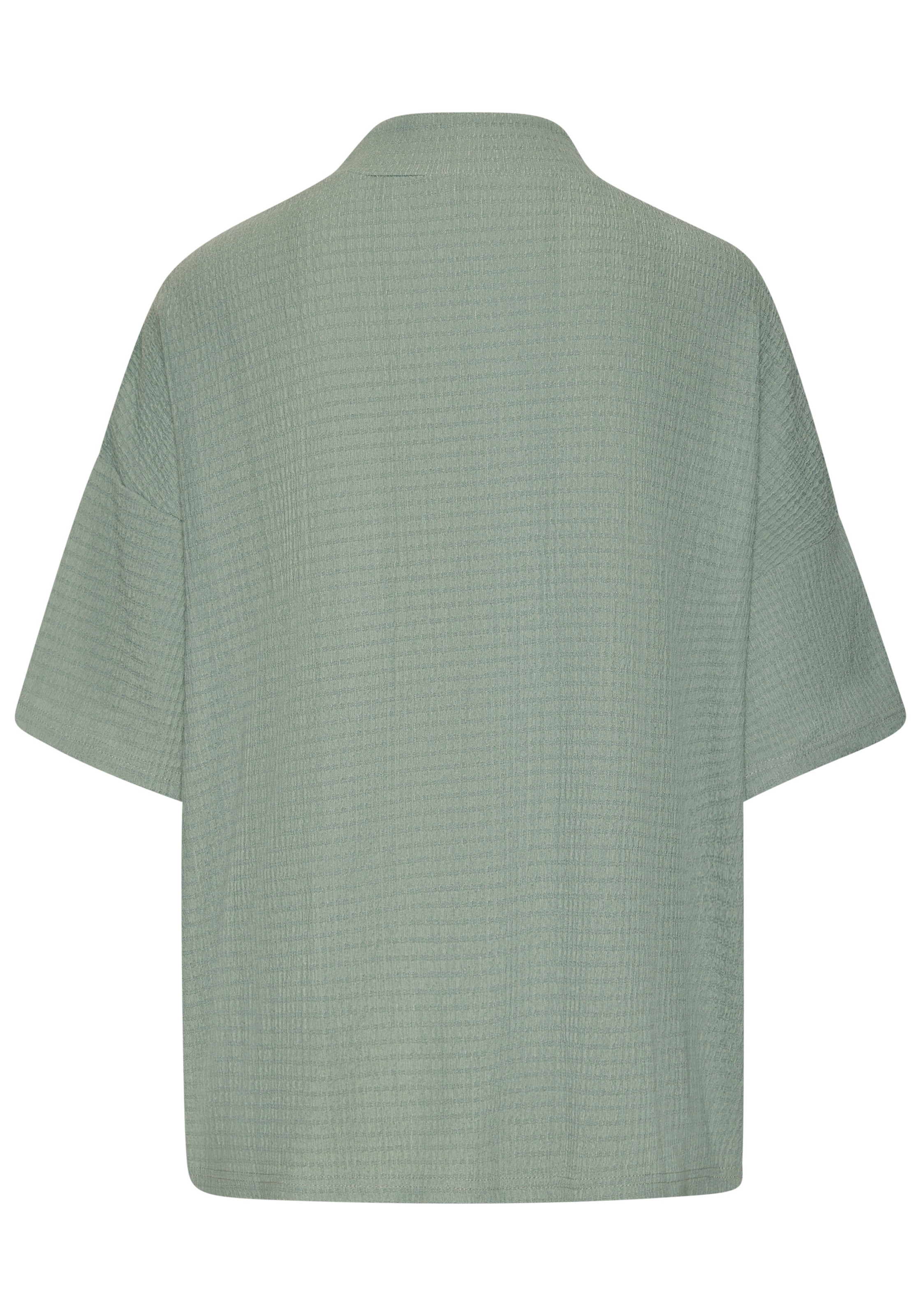 LASCANA Kurzarmshirt »mit Stehkragen« 2er-Pack,  aus bügelfreier Crêpe-Qualität